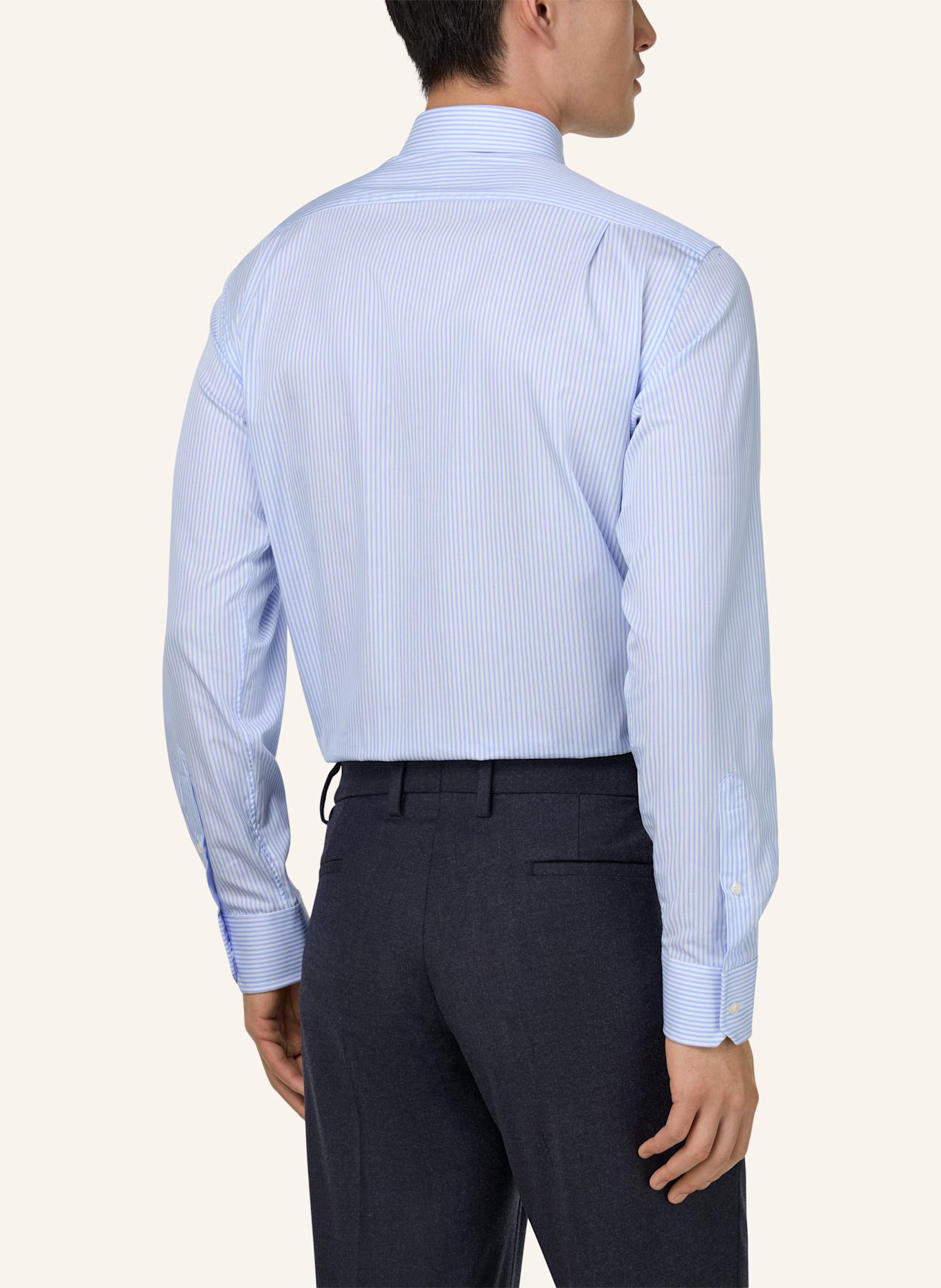 BOGGI MILANO Hemd Regular Fit: HELLBLAU