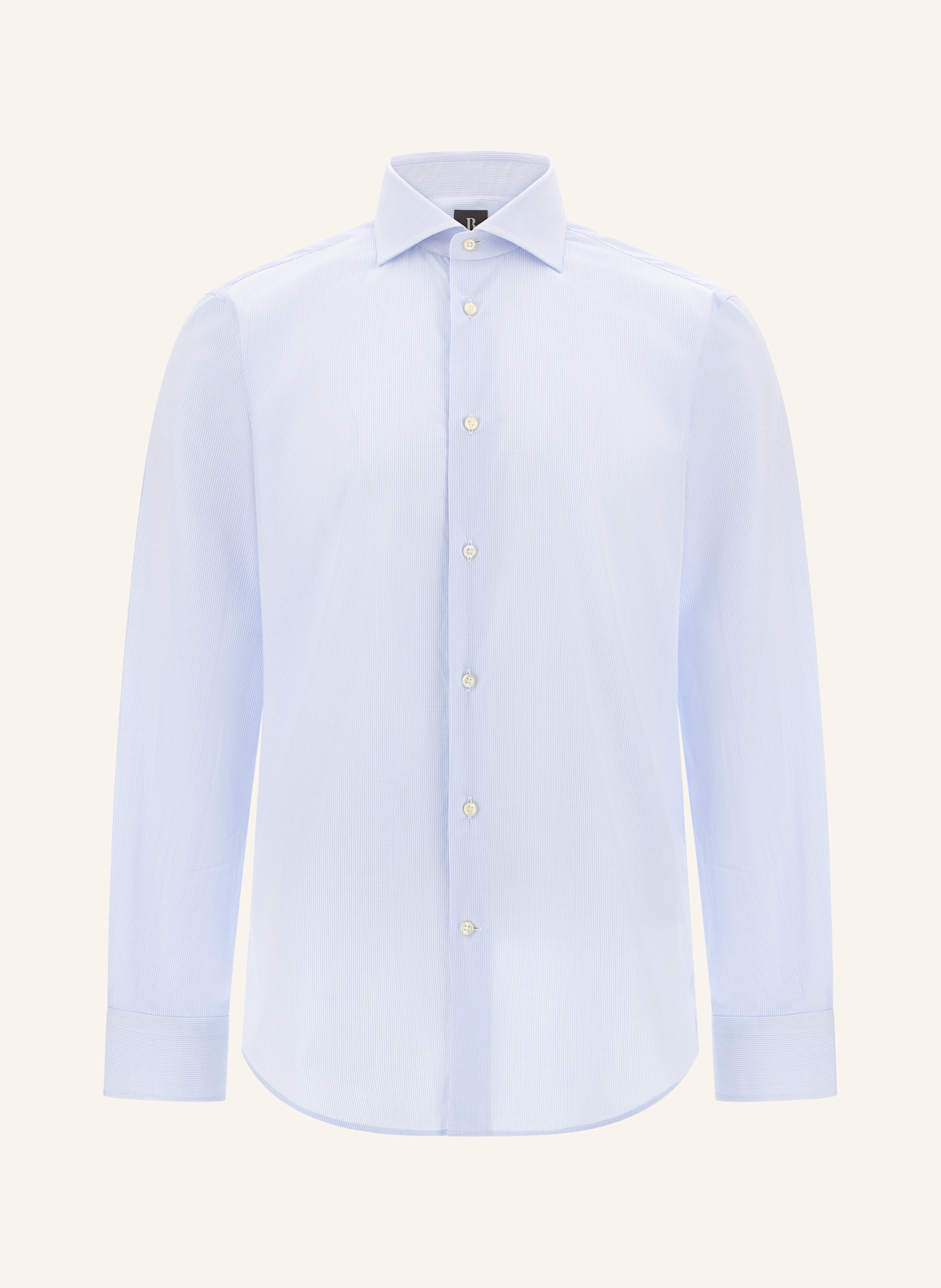 BOGGI MILANO Hemd Regular Fit: HELLBLAU