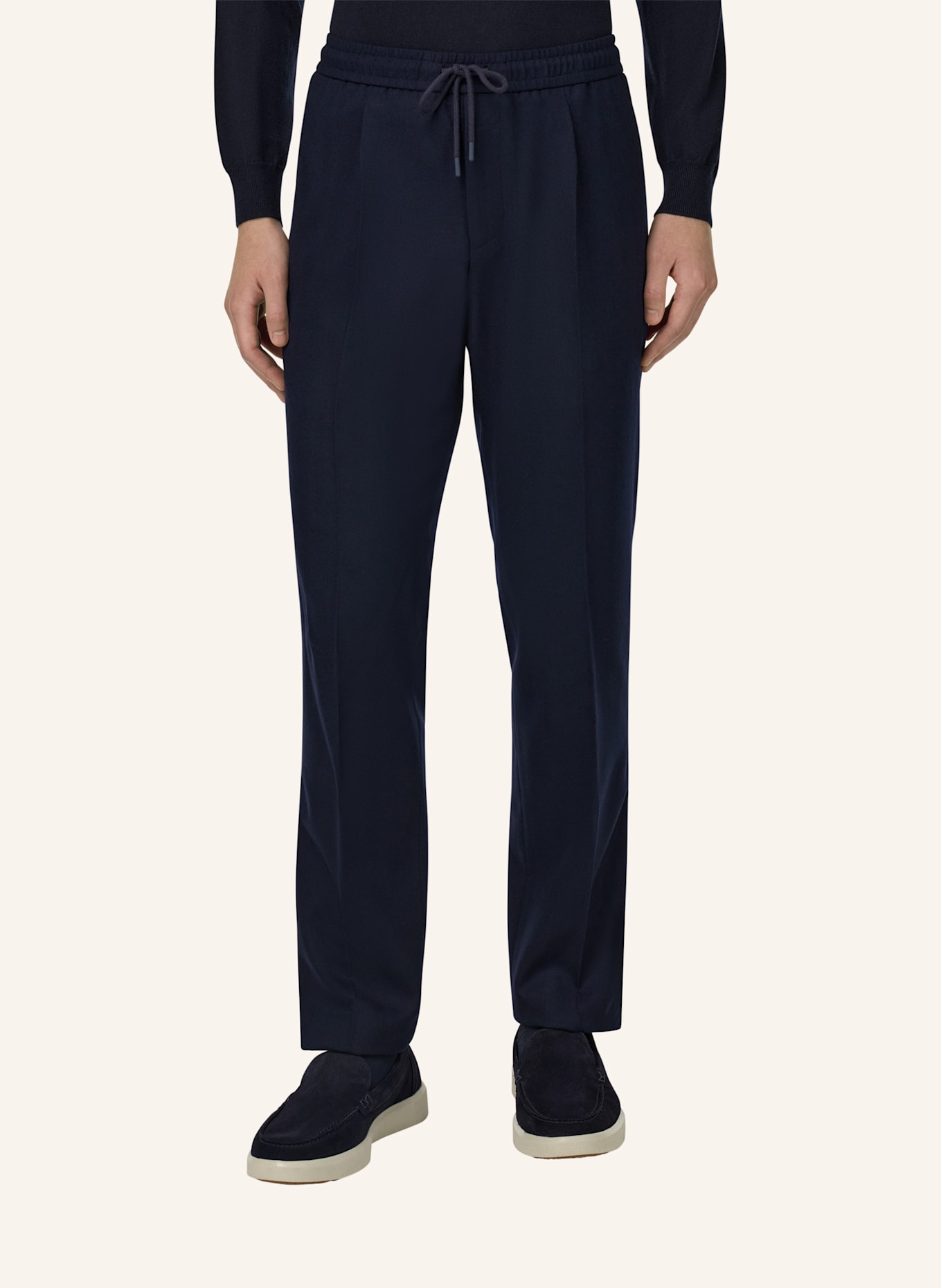 BOGGI MILANO Hose im Jogging-Stil: BLAU