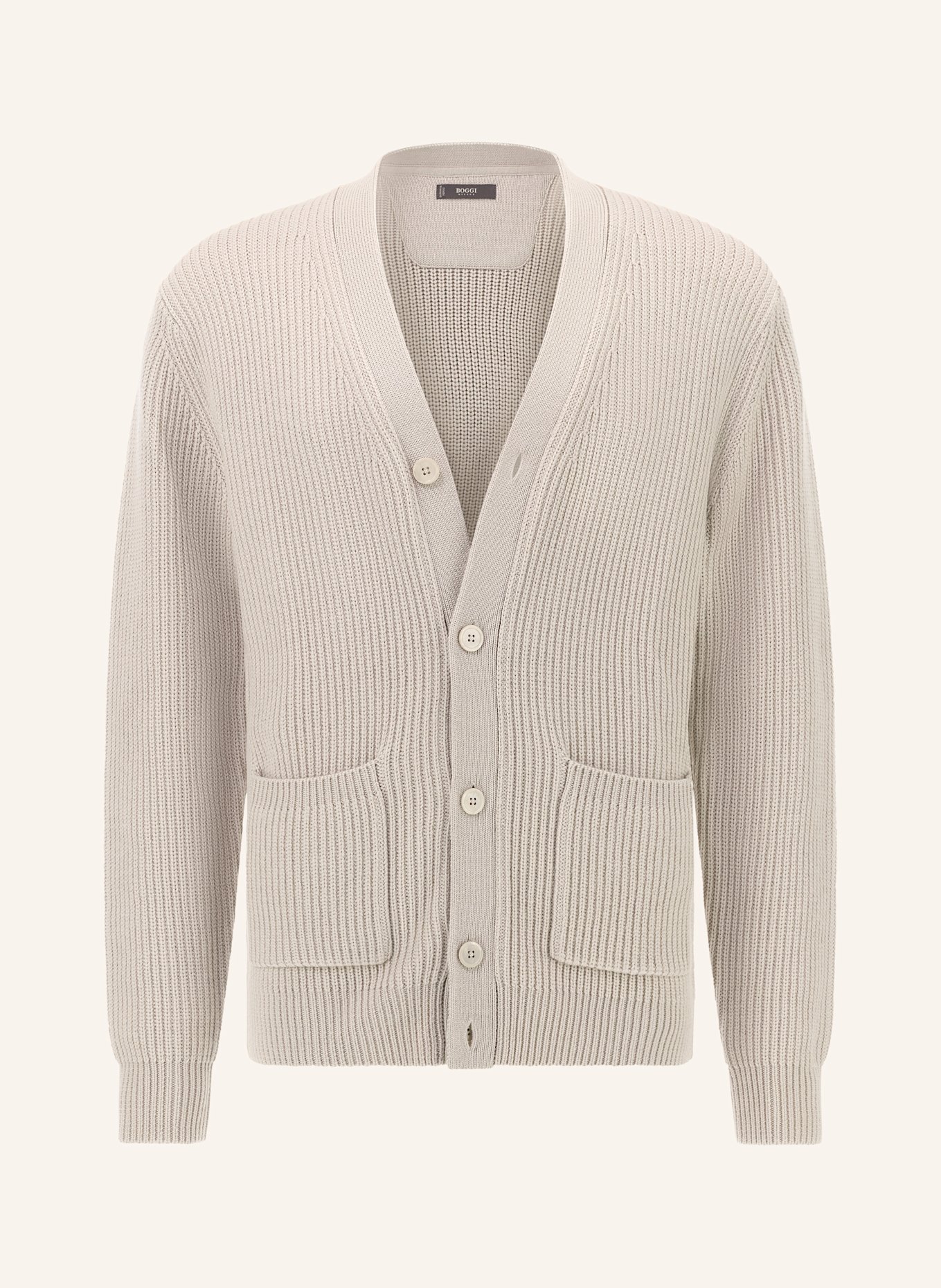 BOGGI MILANO Pullover: BRAUN