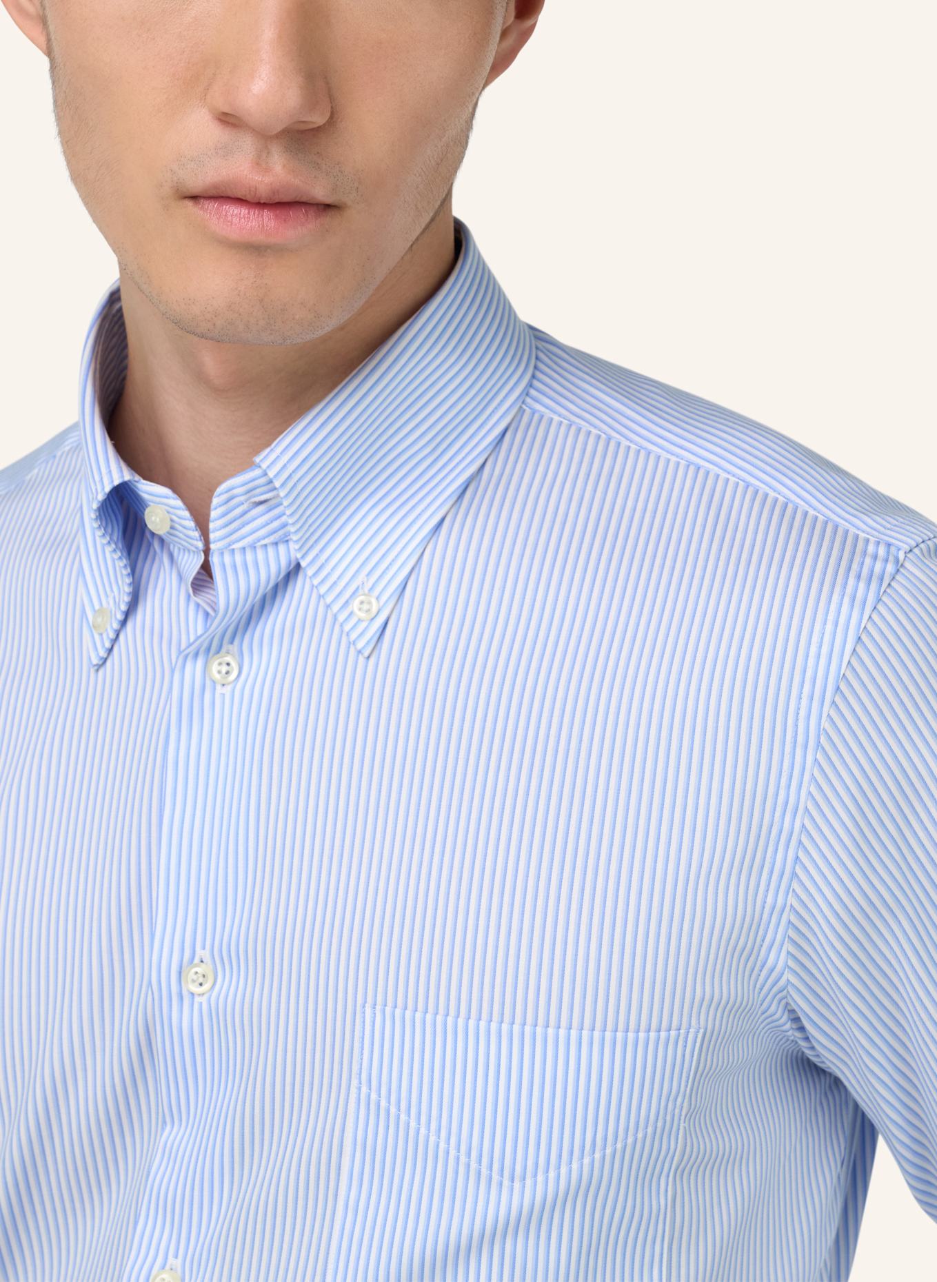 BOGGI MILANO Hemd Regular Fit: HELLBLAU