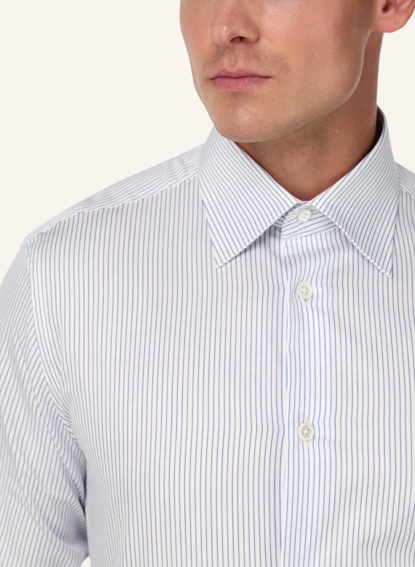 BOGGI MILANO Hemd Regular Fit: BLAU