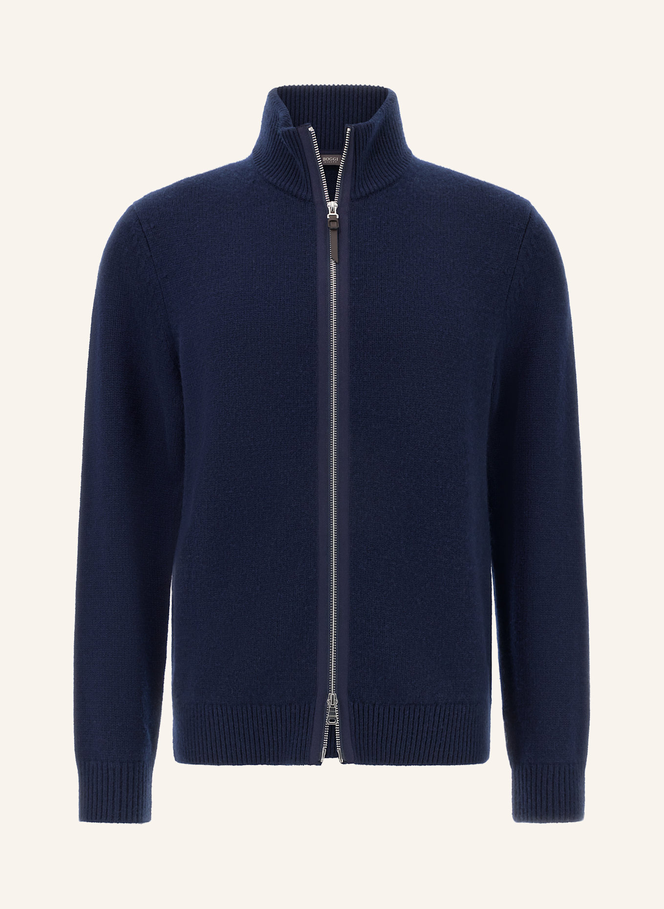 BOGGI MILANO Strickjacke aus Cashmere: BLAU