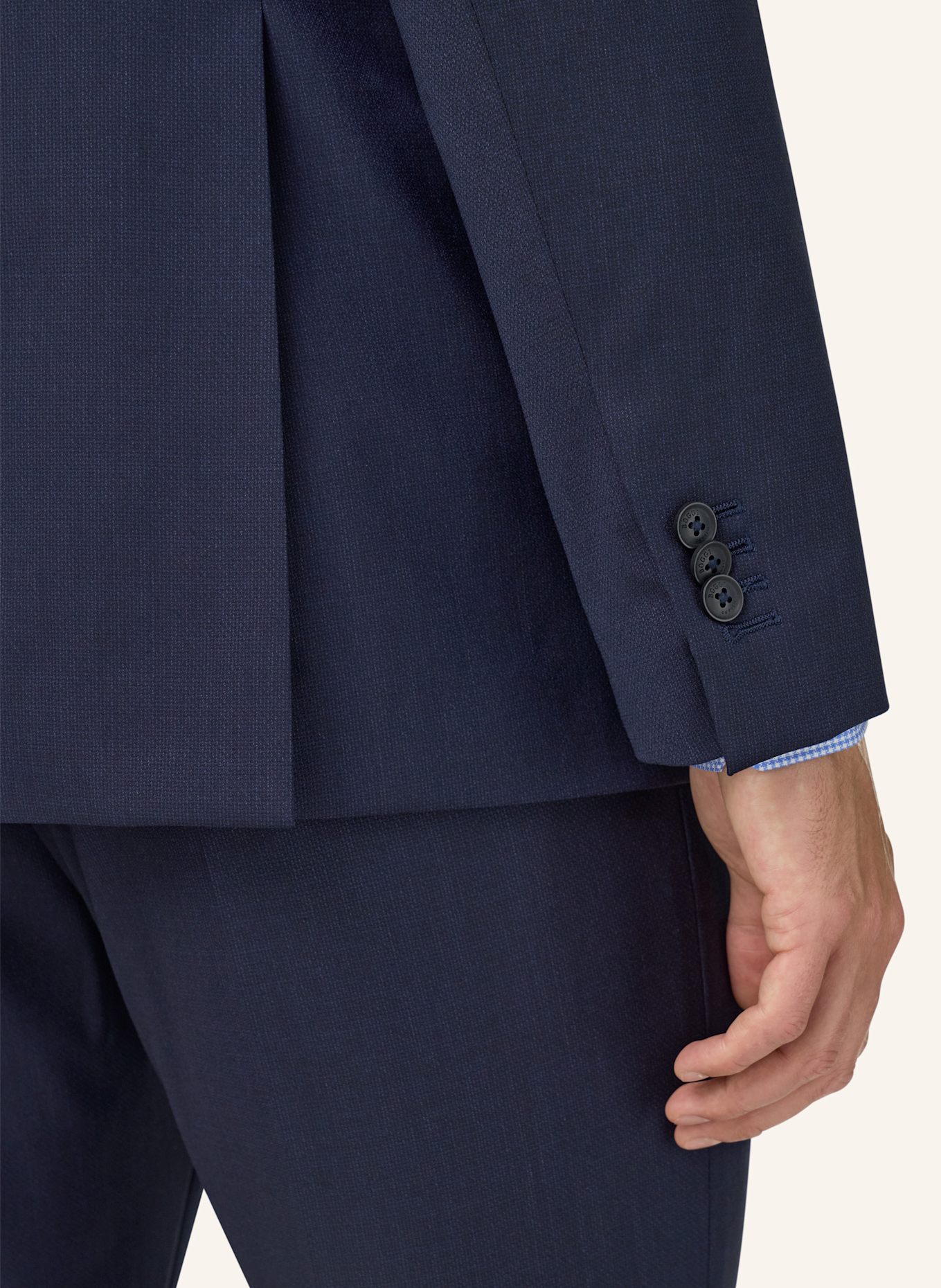 BOGGI MILANO Anzug Regular Fit: BLAU