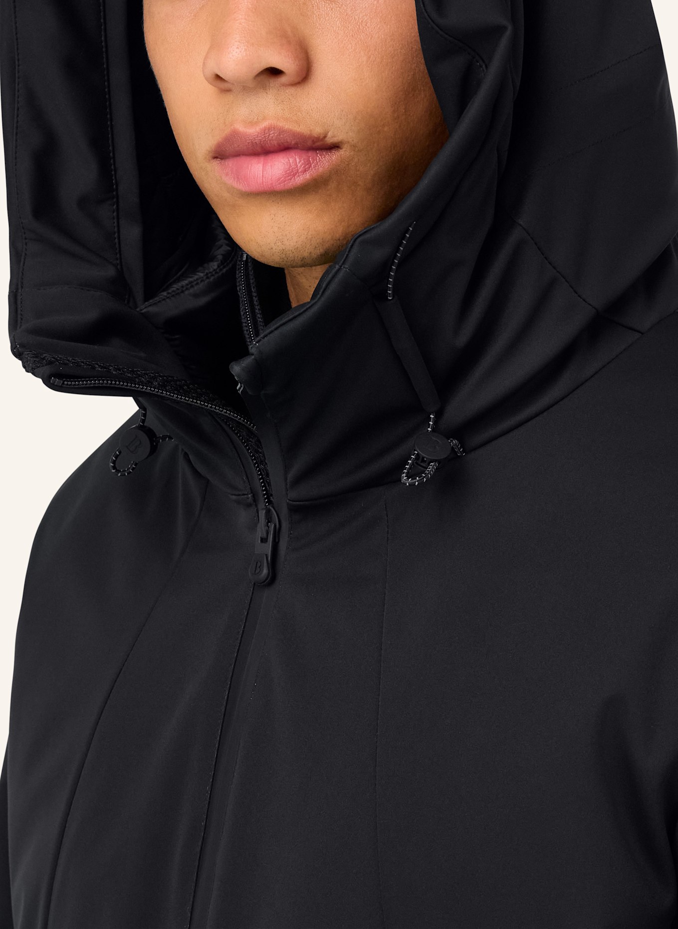 BOGGI MILANO Cabanjacke: SCHWARZ