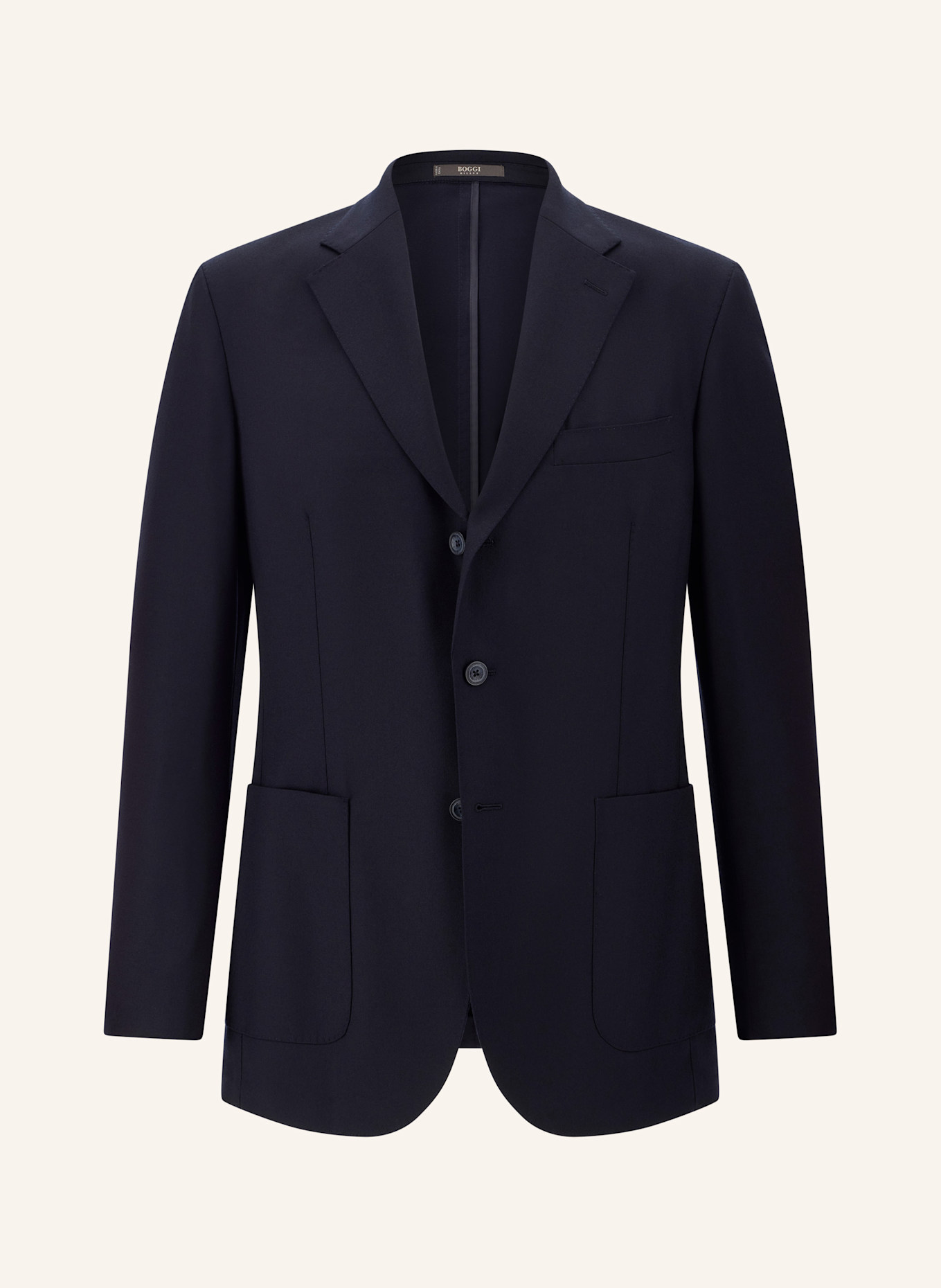 BOGGI MILANO Sakko Regular Fit: DUNKELBLAU