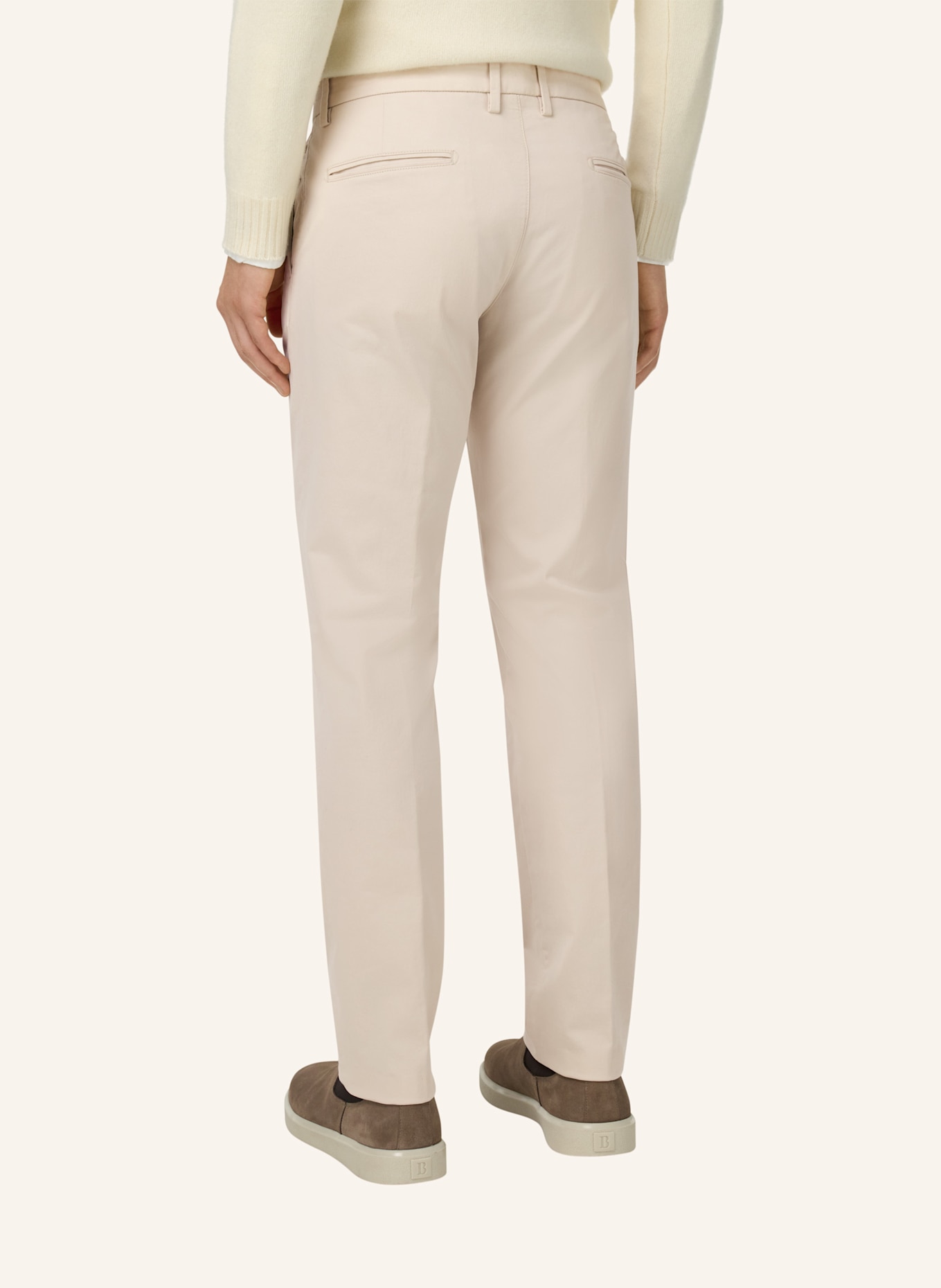 BOGGI MILANO Cordhose: BRAUN
