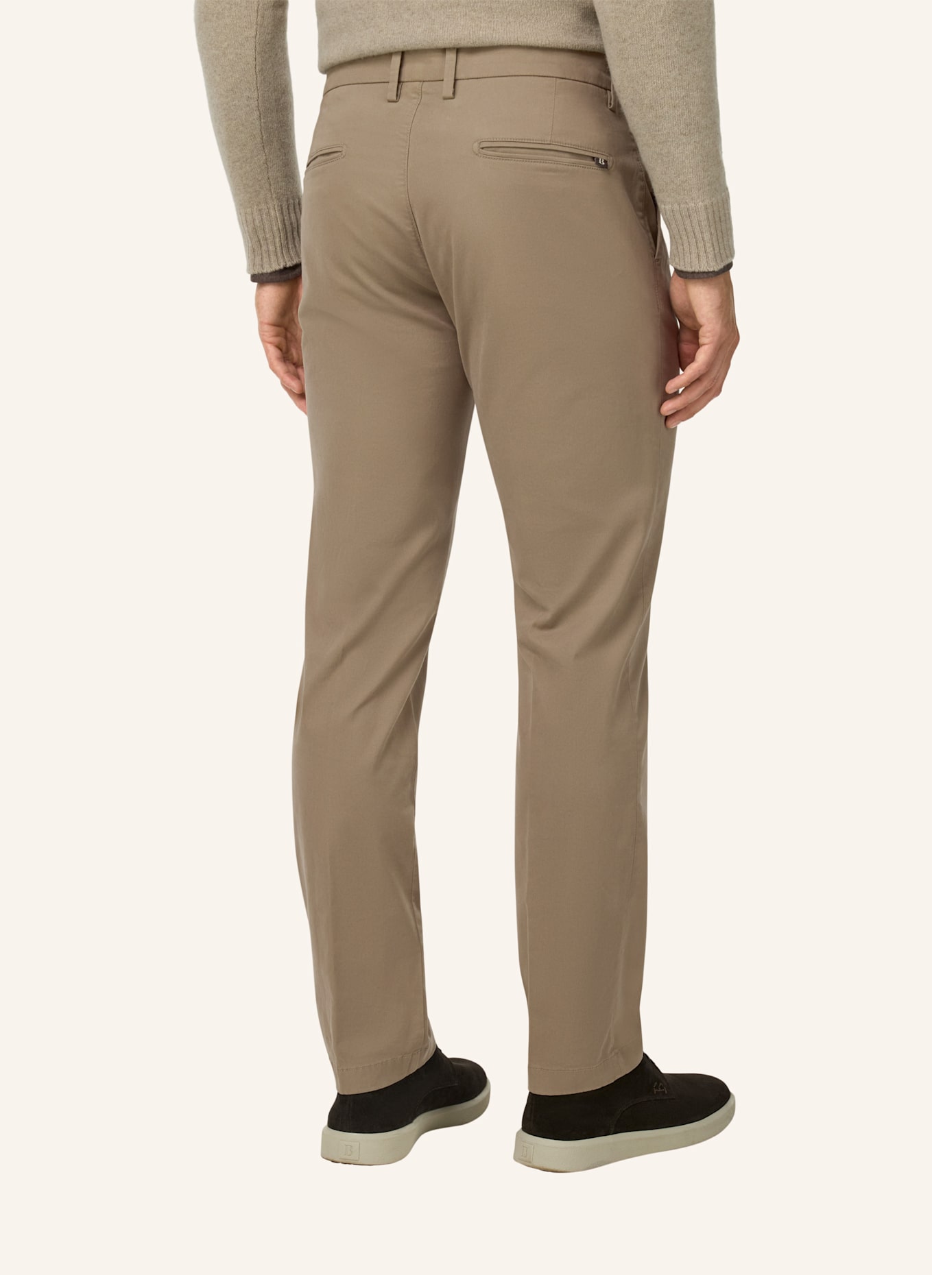 BOGGI MILANO Cordhose: GRAU