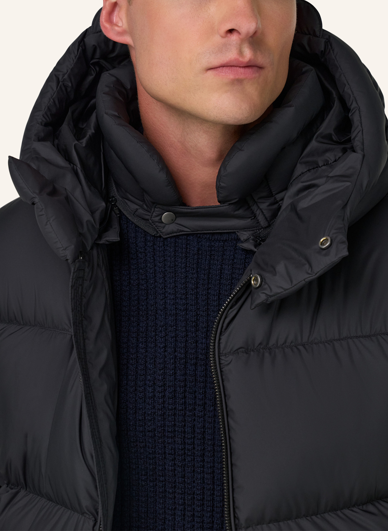 BOGGI MILANO Cabanjacke: SCHWARZ