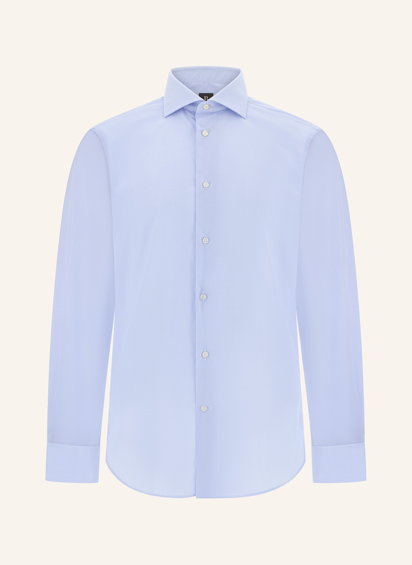 BOGGI MILANO Hemd Regular Fit: HELLBLAU