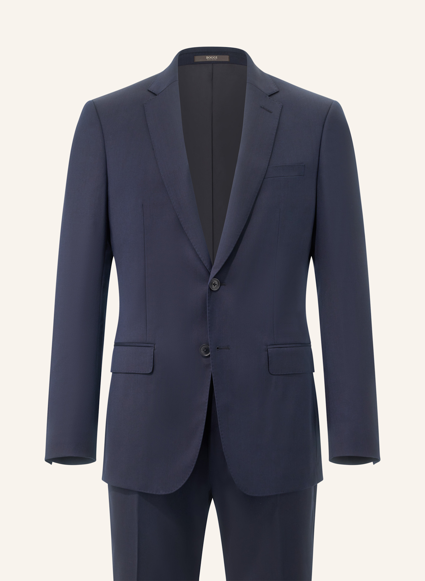 BOGGI MILANO Anzug Regular Fit: BLAU