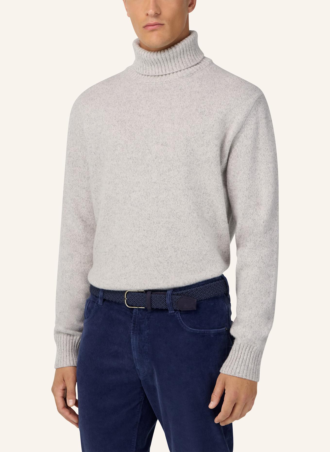 BOGGI MILANO Pullover: GRAU