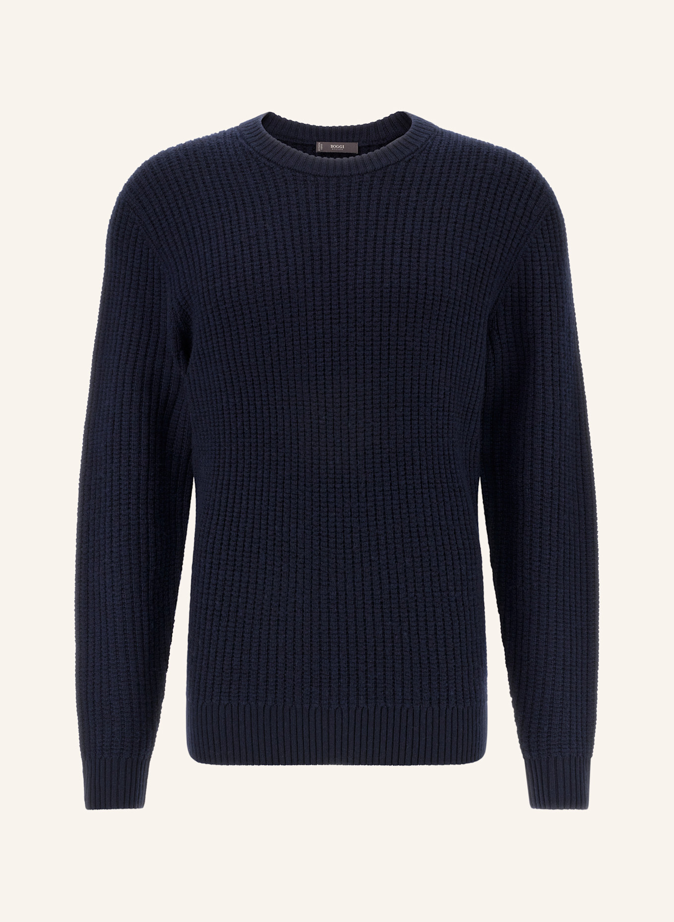 BOGGI MILANO Pullover: BLAU