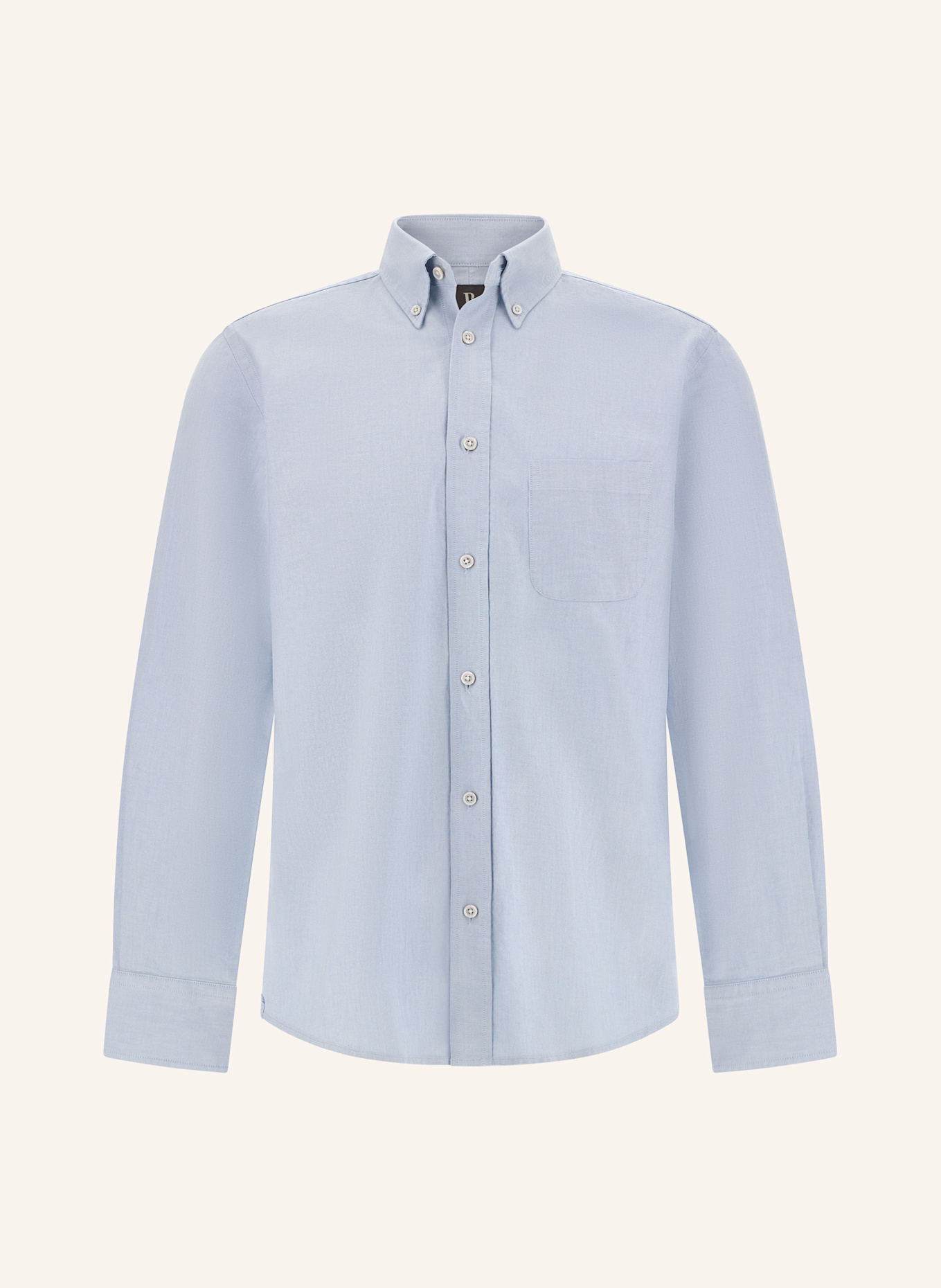 BOGGI MILANO Overshirt: HELLBLAU