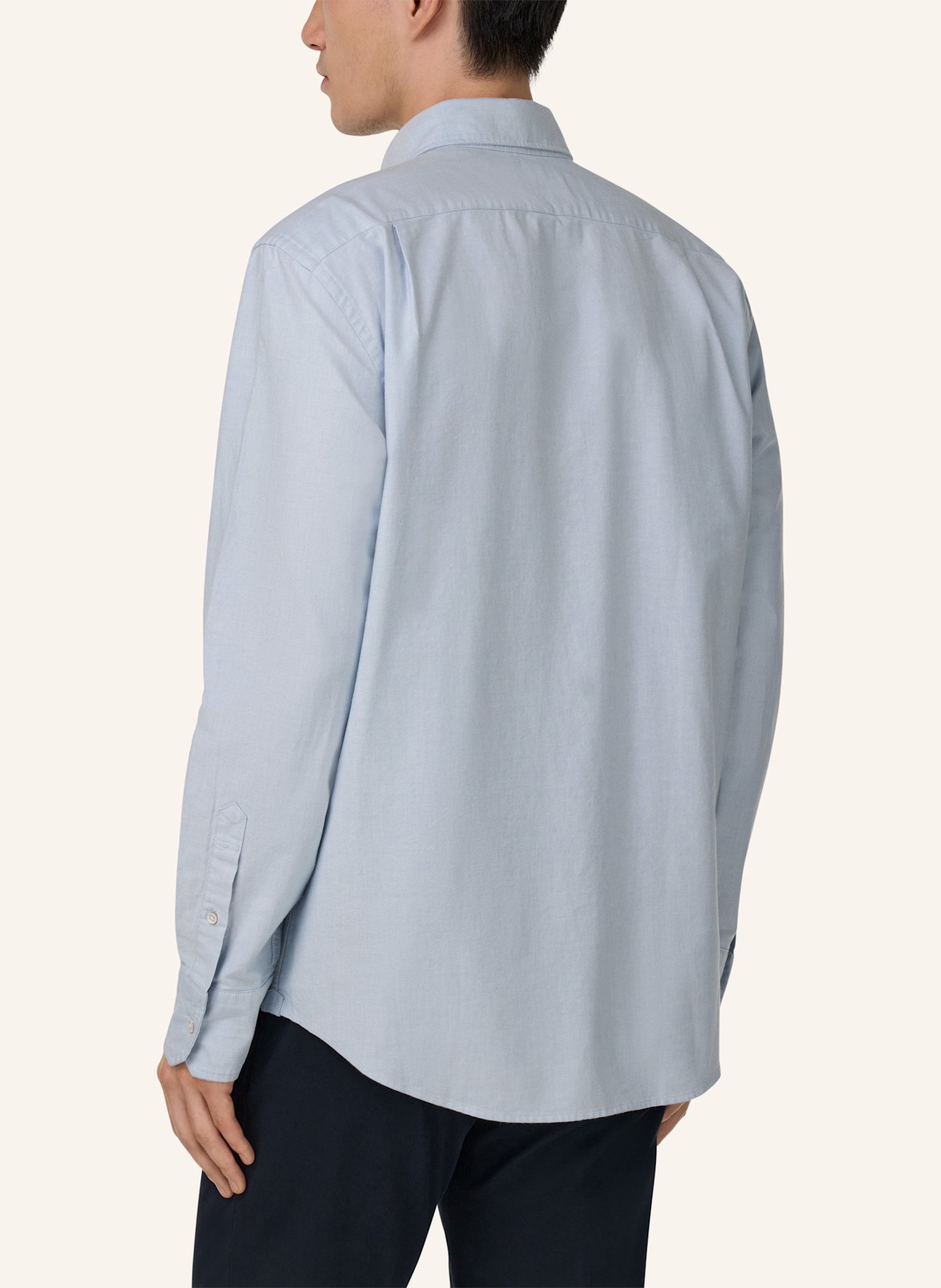 BOGGI MILANO Overshirt: HELLBLAU