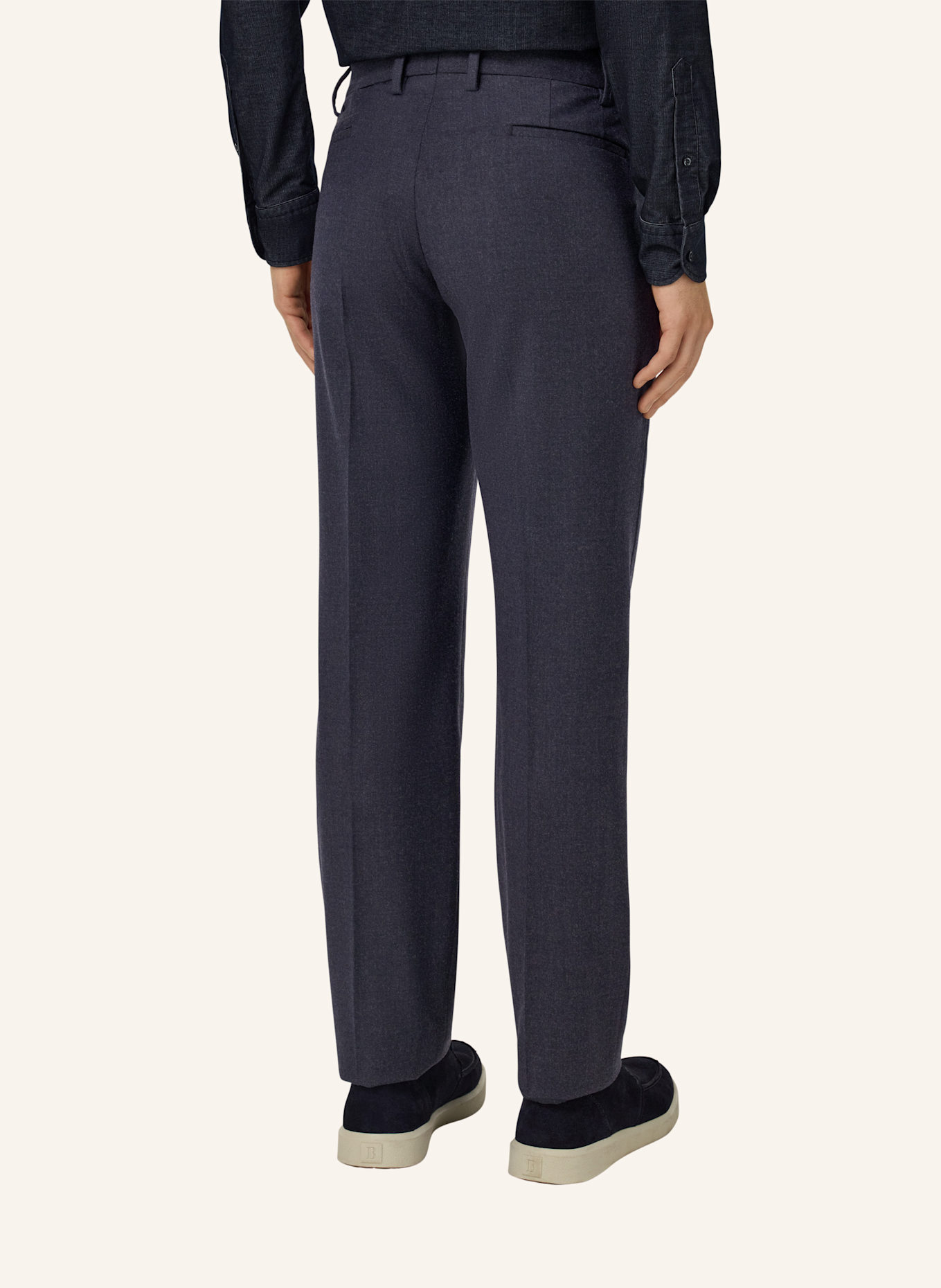 BOGGI MILANO Hose: BLAU