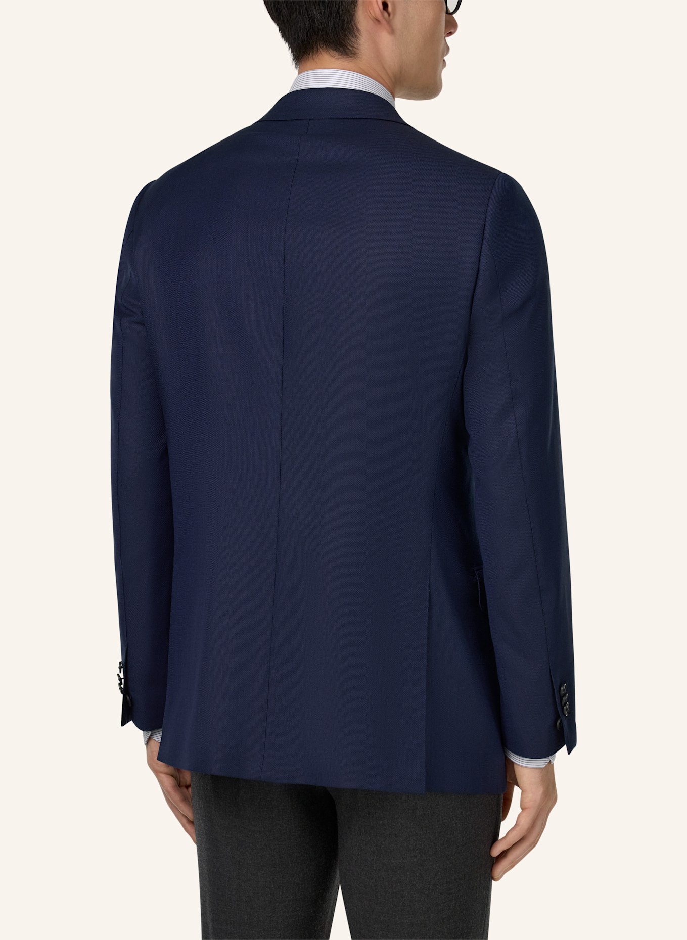 BOGGI MILANO Sakko Regular Fit: DUNKELBLAU