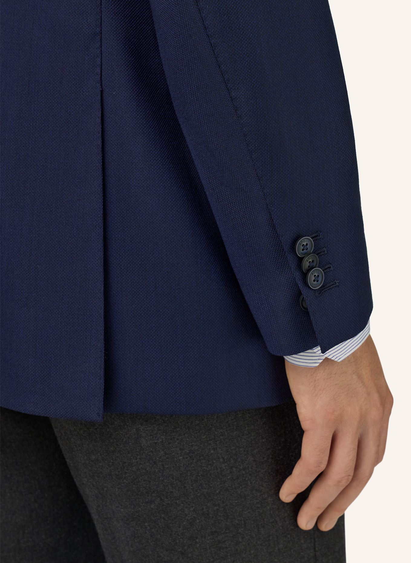 BOGGI MILANO Sakko Regular Fit: DUNKELBLAU