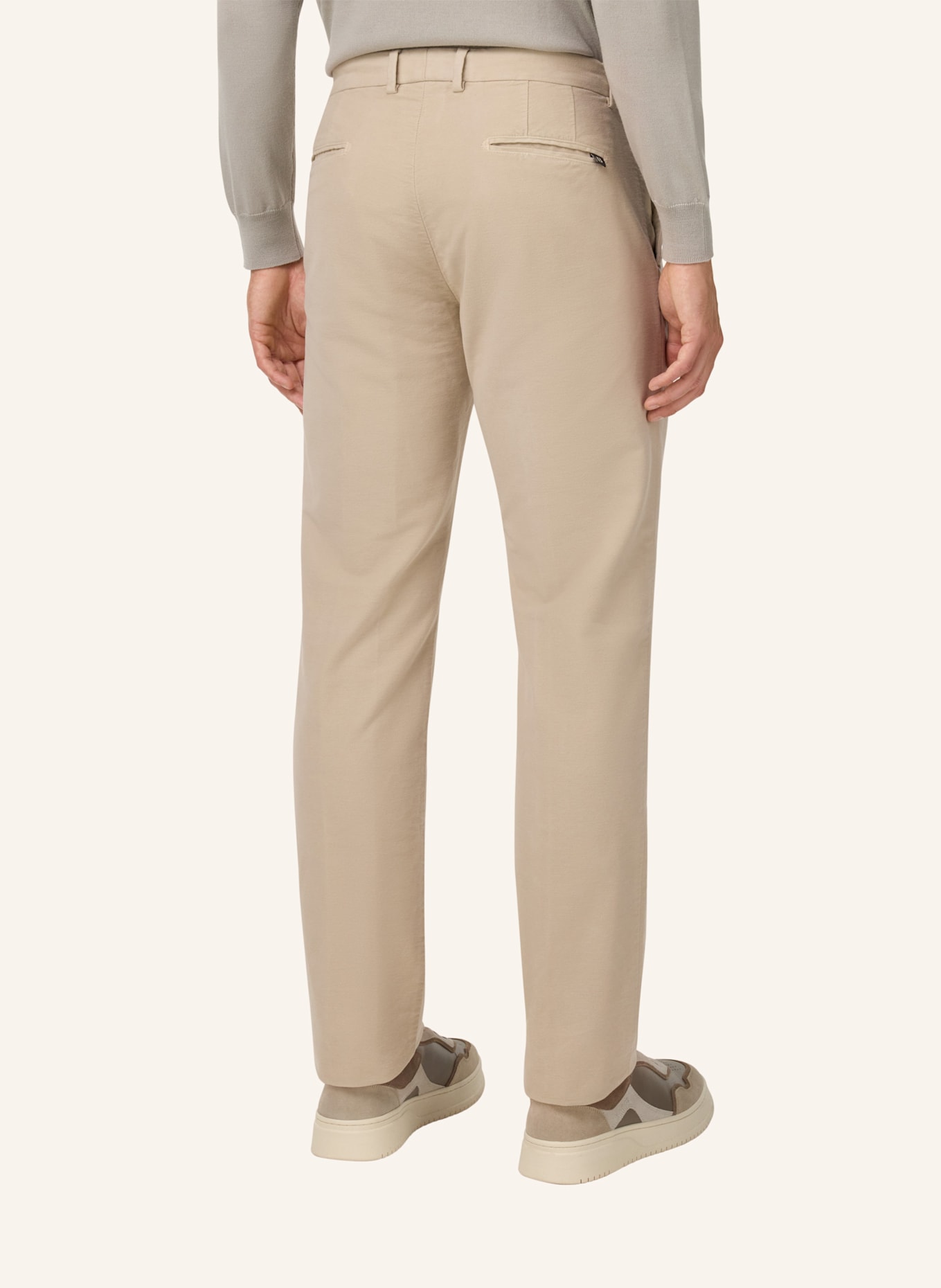 BOGGI MILANO Cordhose: BRAUN