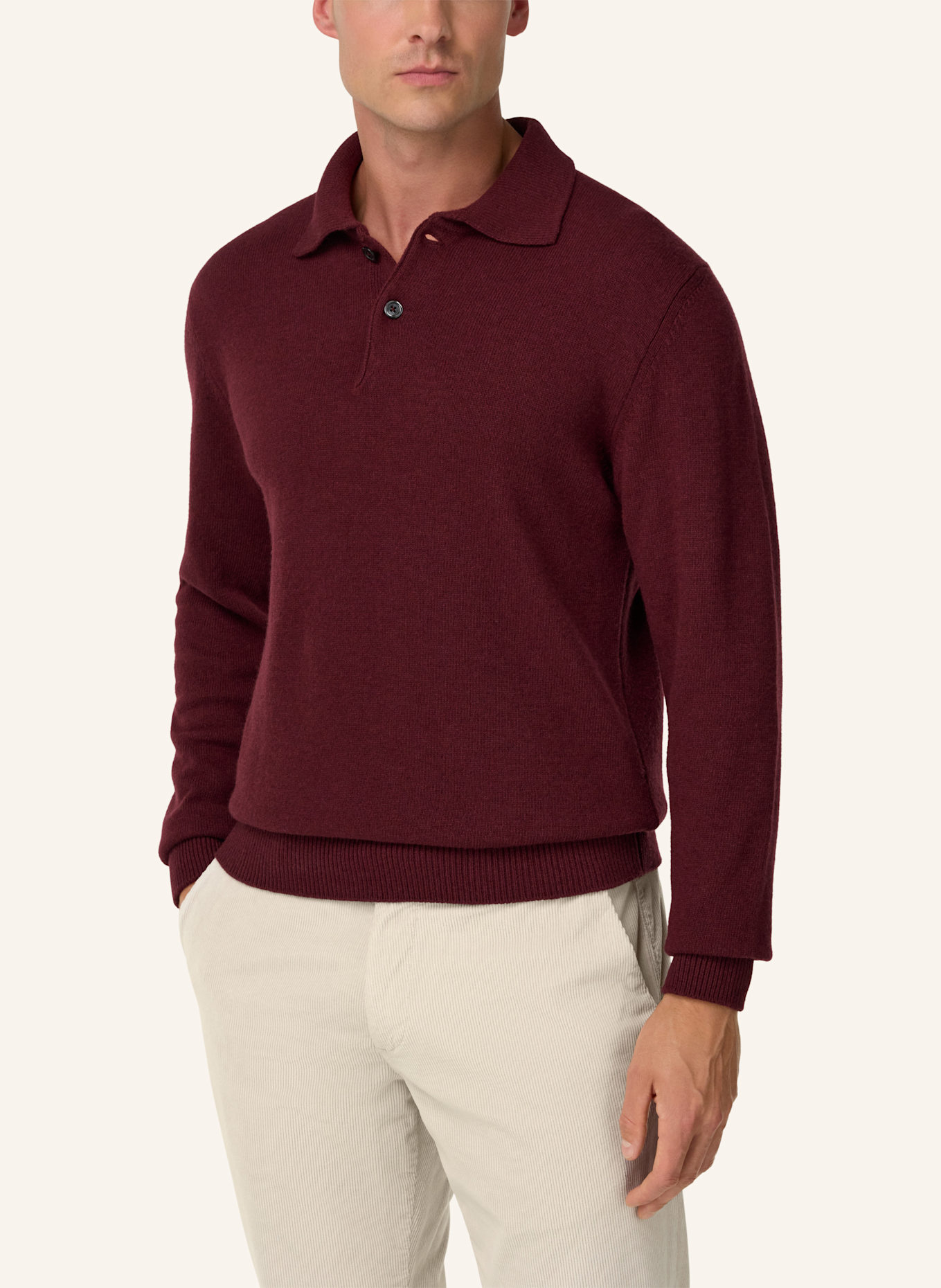 BOGGI MILANO Pullover: ROT