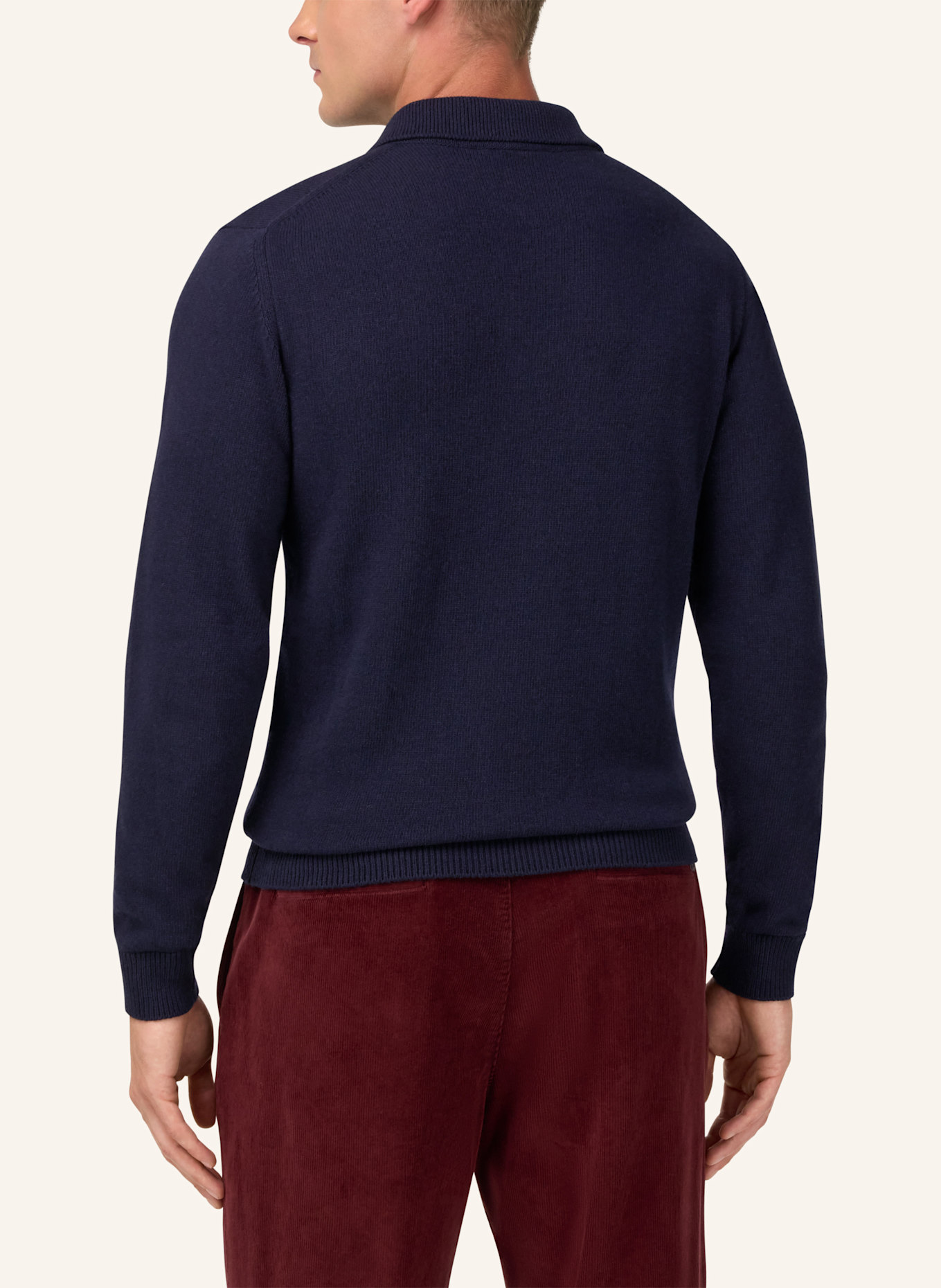 BOGGI MILANO Pullover: BLAU