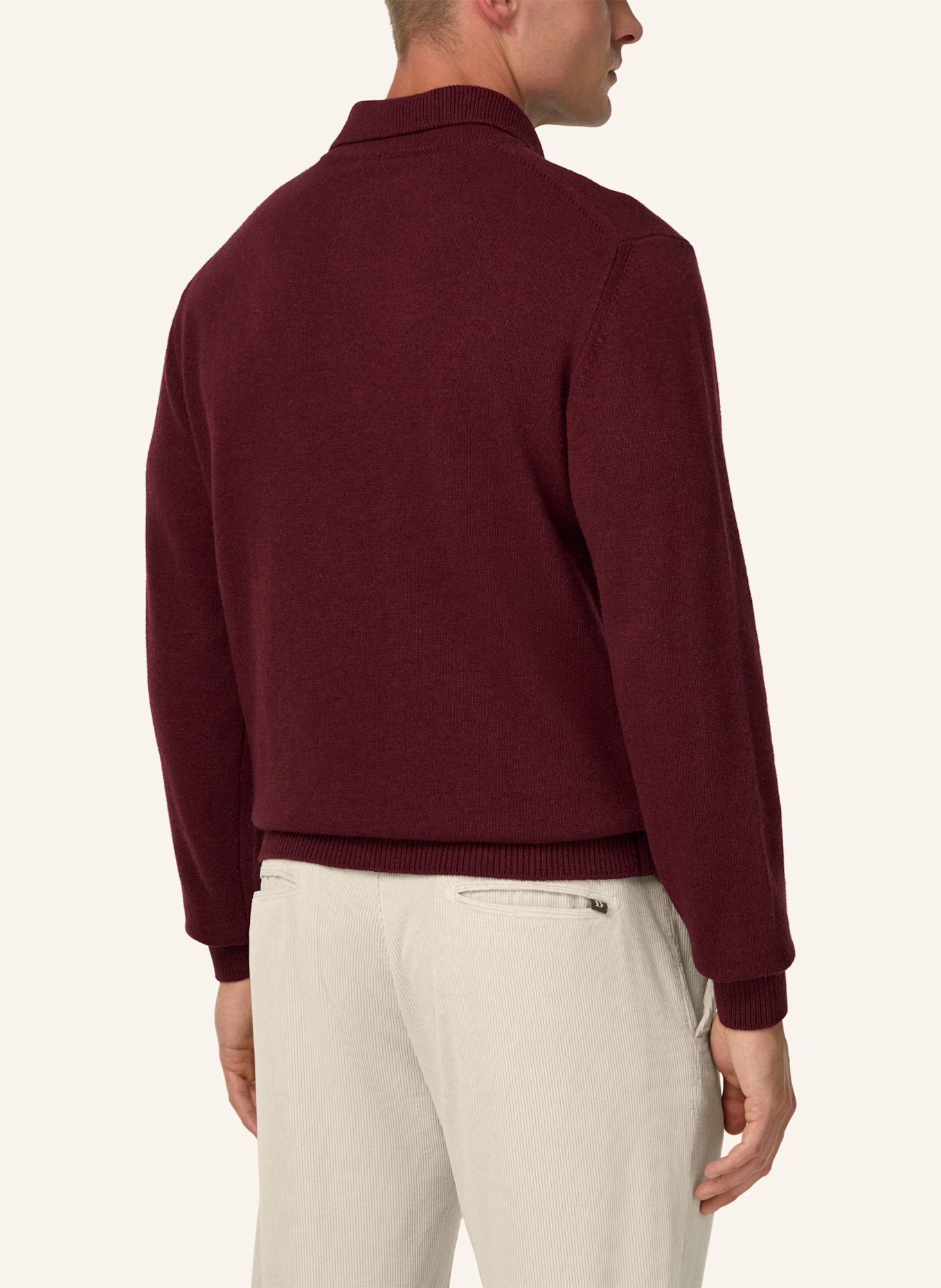 BOGGI MILANO Pullover: ROT