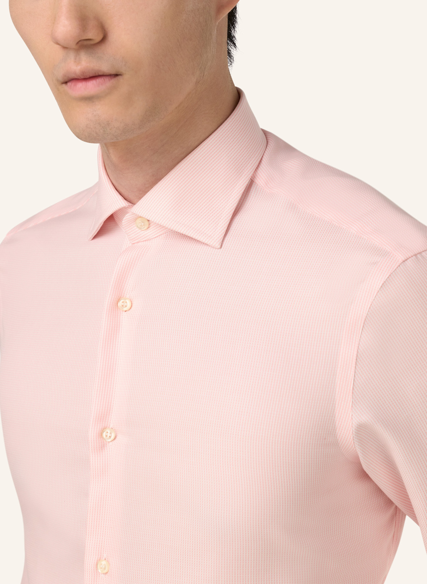 BOGGI MILANO Hemd Regular Fit: PINK