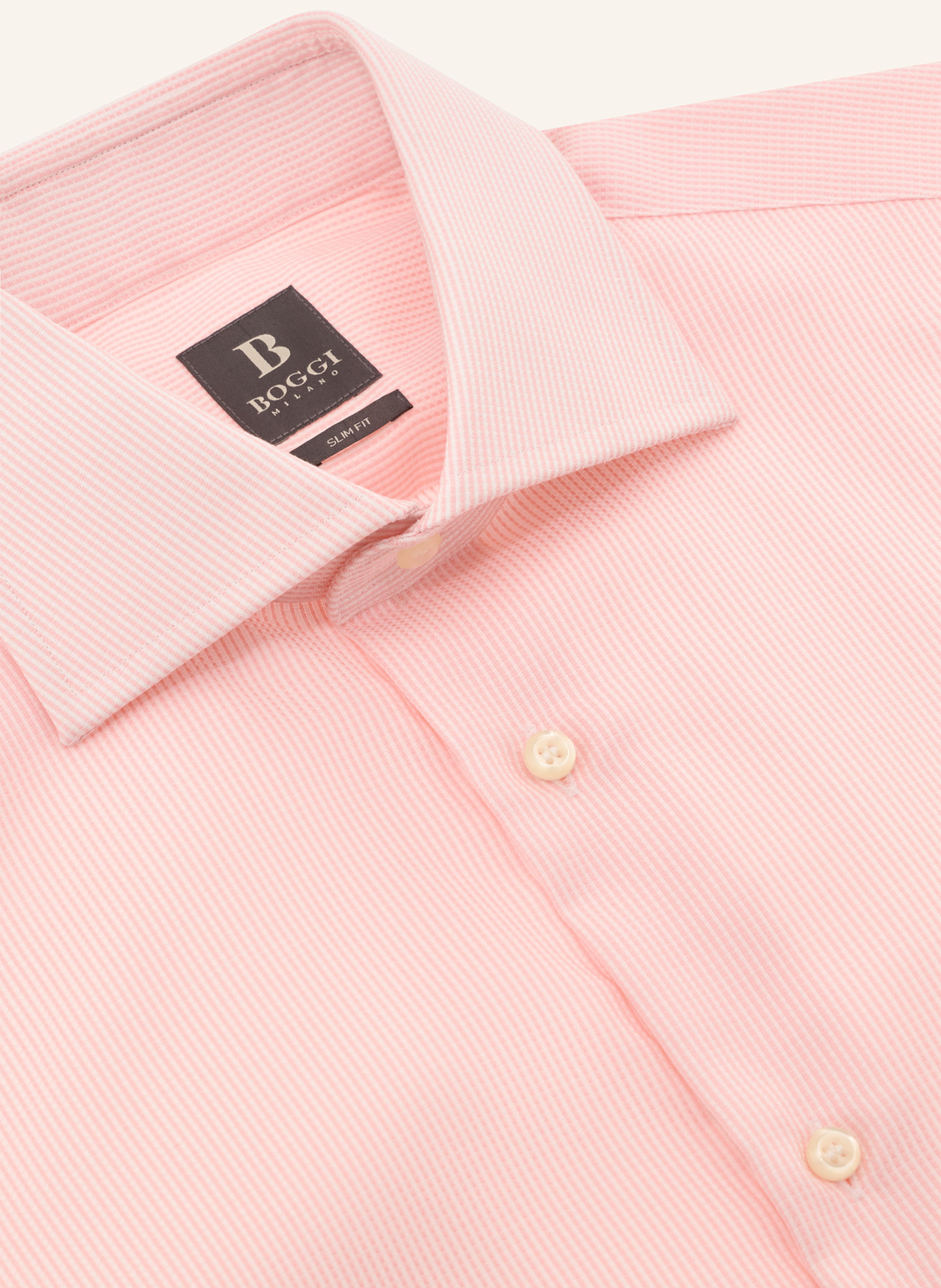BOGGI MILANO Hemd Regular Fit: PINK