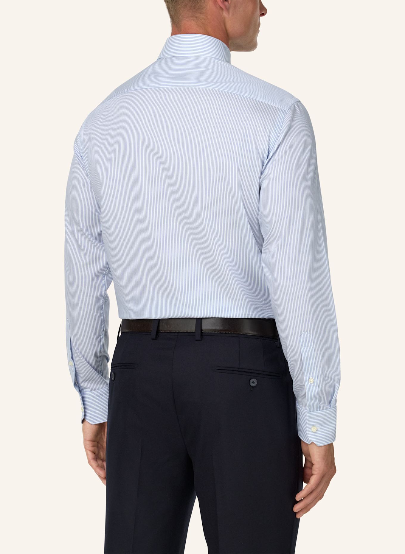 BOGGI MILANO Hemd Regular Fit: HELLBLAU