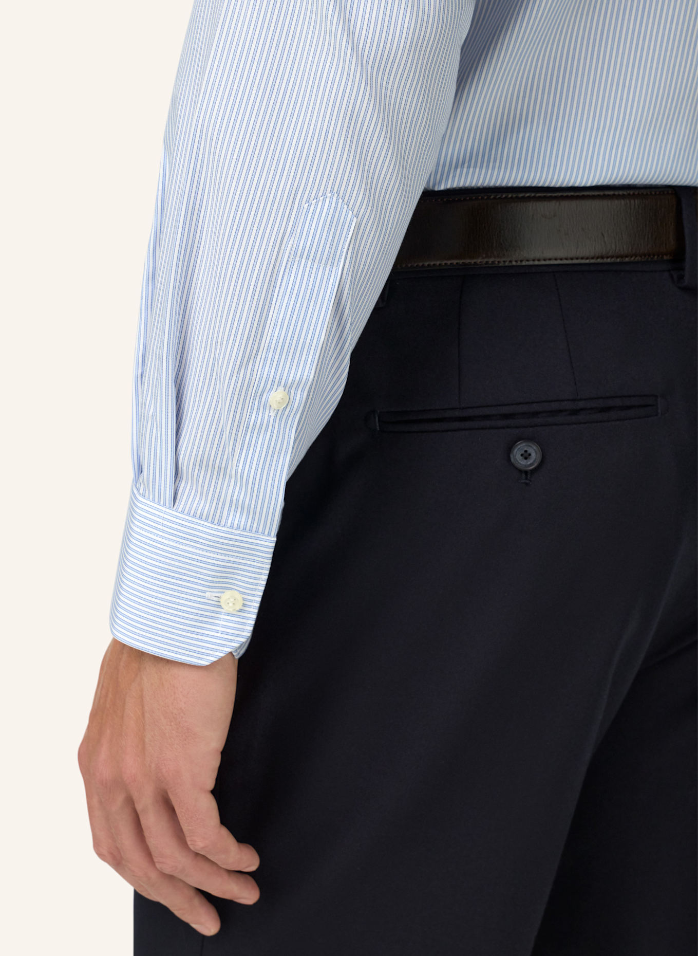 BOGGI MILANO Hemd Regular Fit: HELLBLAU