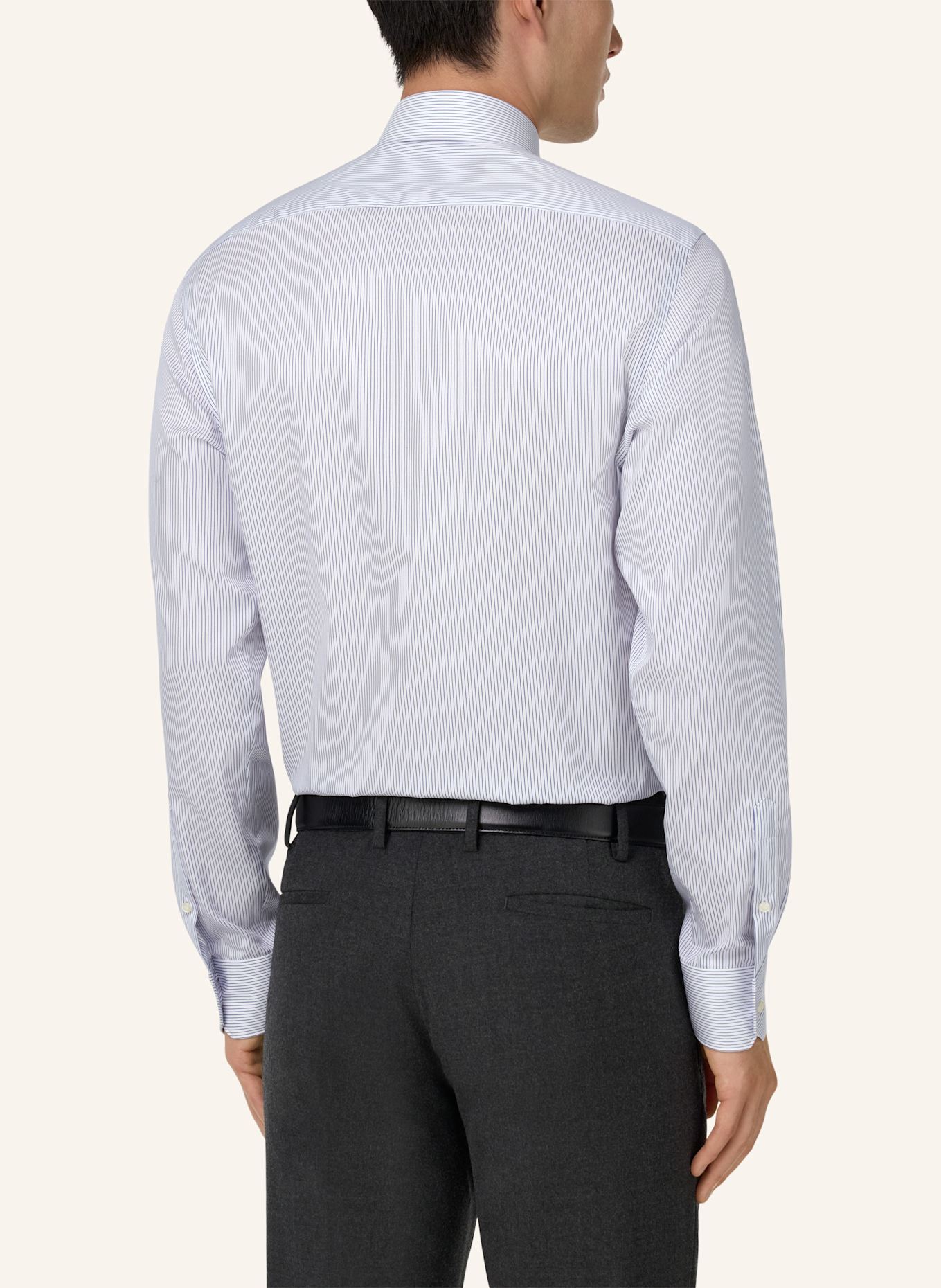 BOGGI MILANO Hemd Regular Fit: BLAU