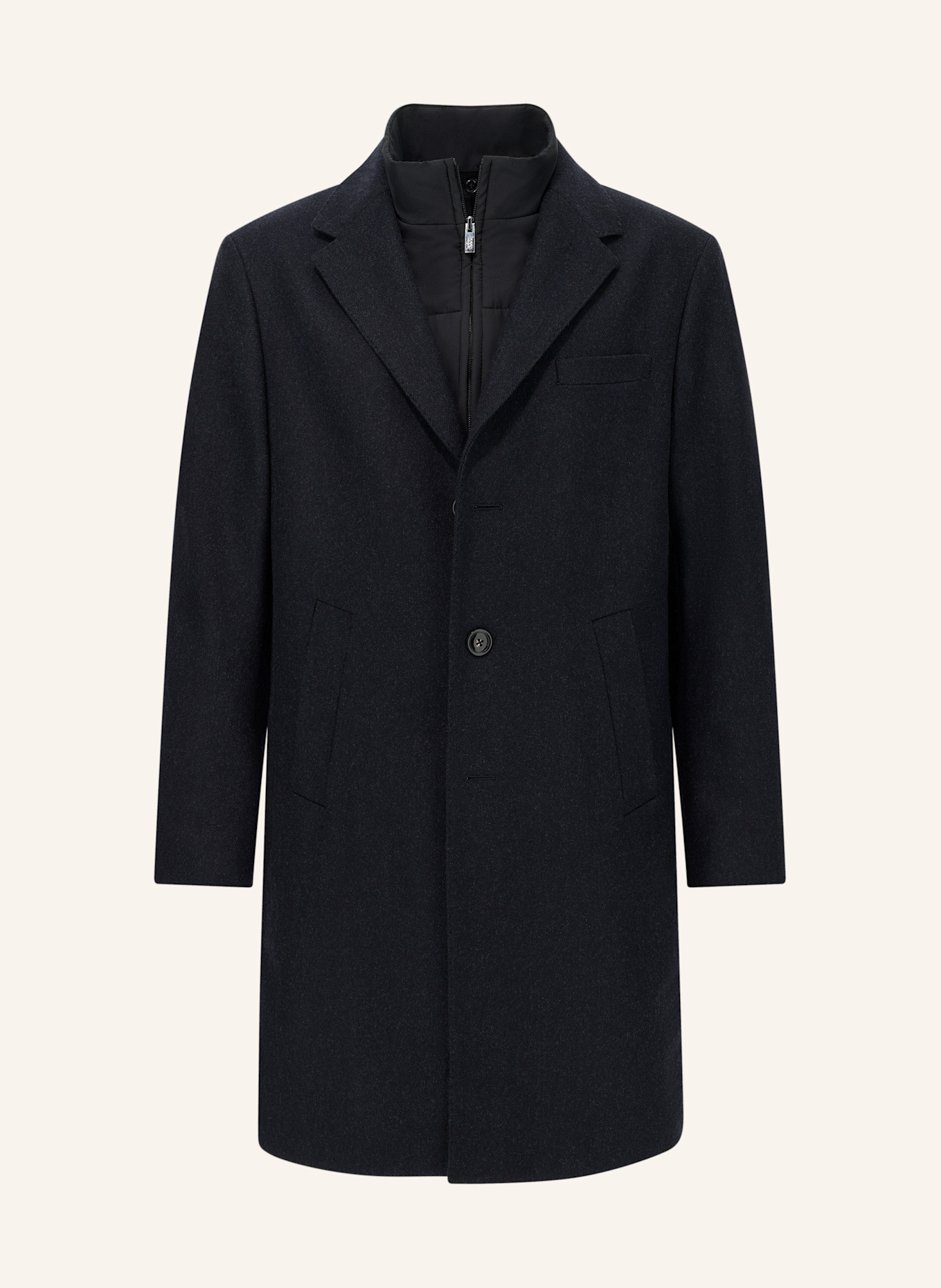 BOGGI MILANO Mantel: BLAU