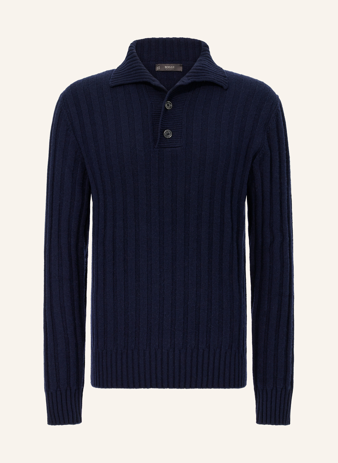 BOGGI MILANO Pullover: BLAU