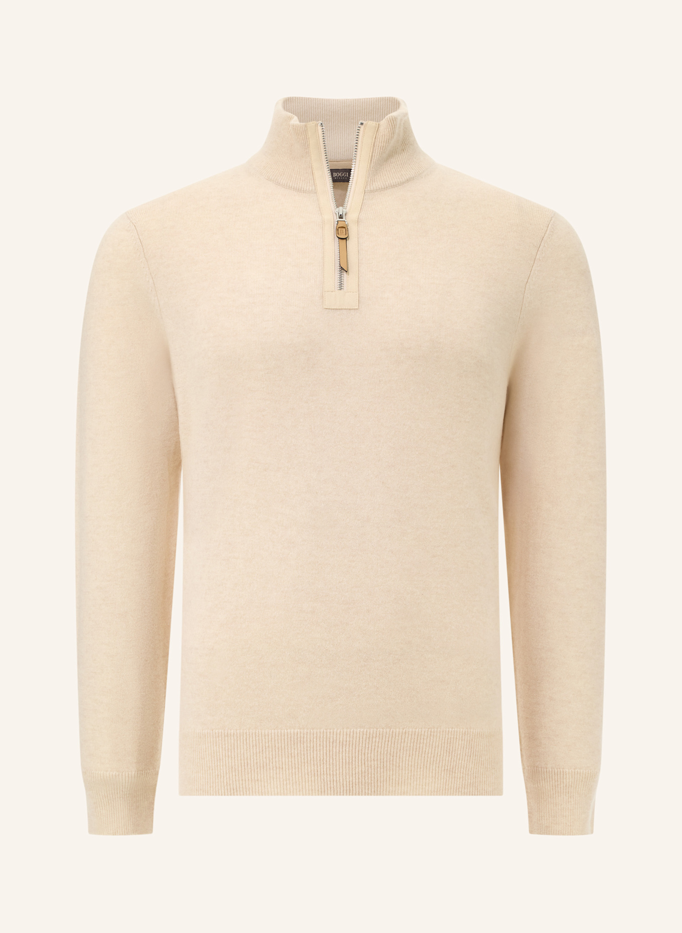 BOGGI MILANO Pullover: BRAUN