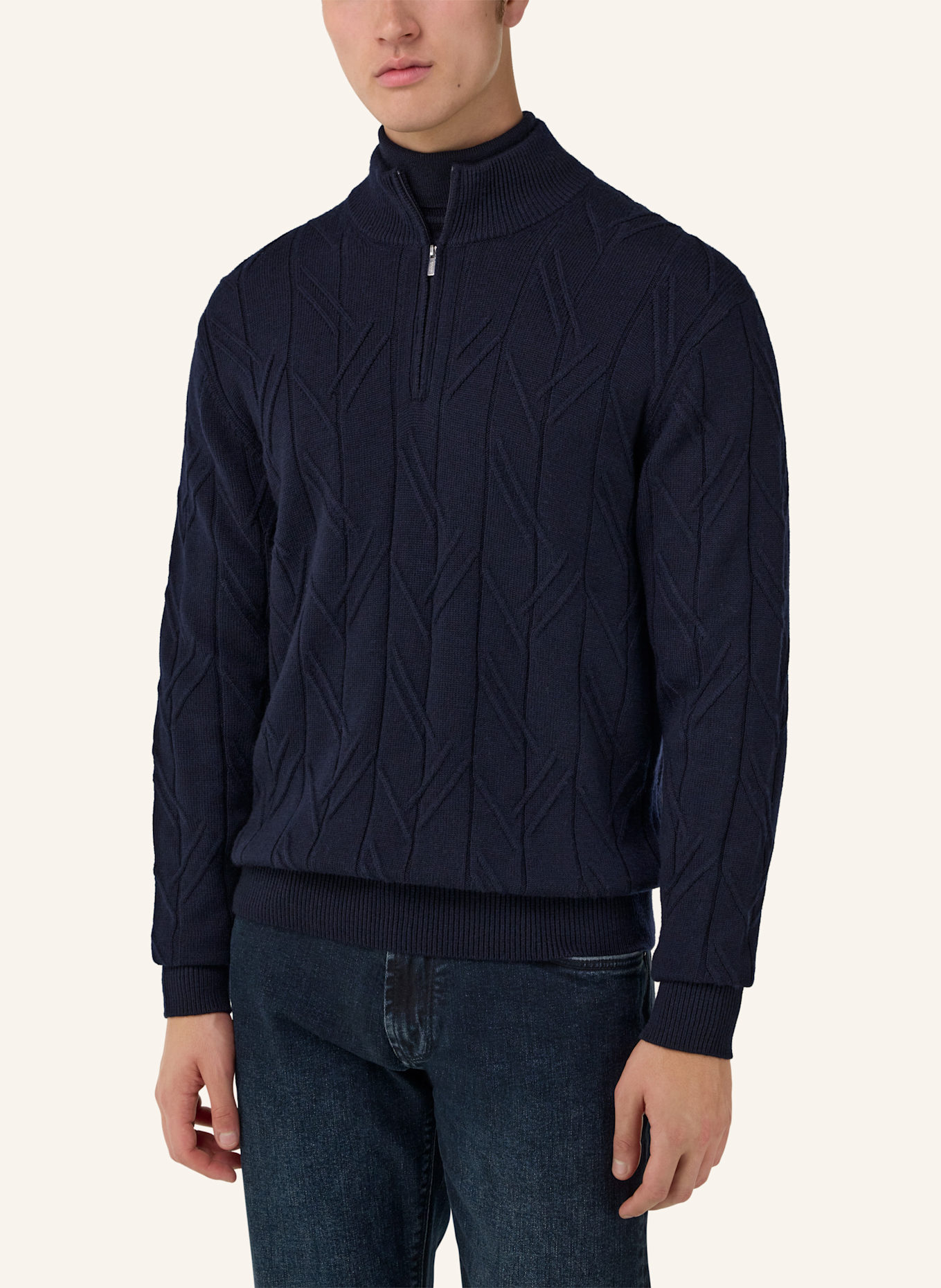 BOGGI MILANO Troyer: BLAU