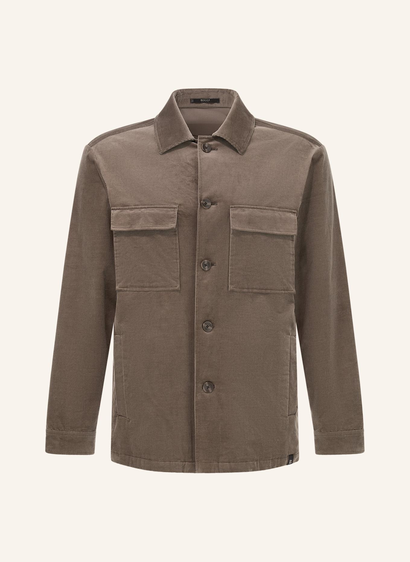 BOGGI MILANO Overjacket: BRAUN
