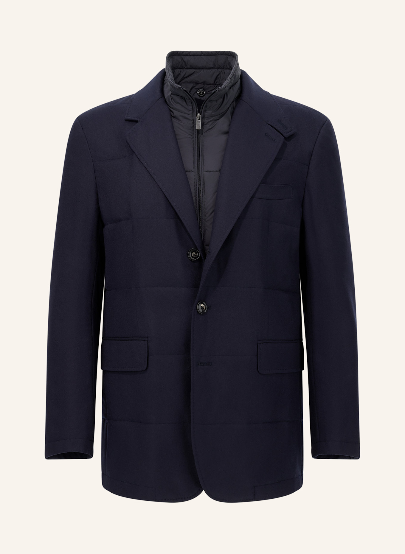 BOGGI MILANO Sakko Regular Fit mit Primaloft®-Isolierung: BLAU