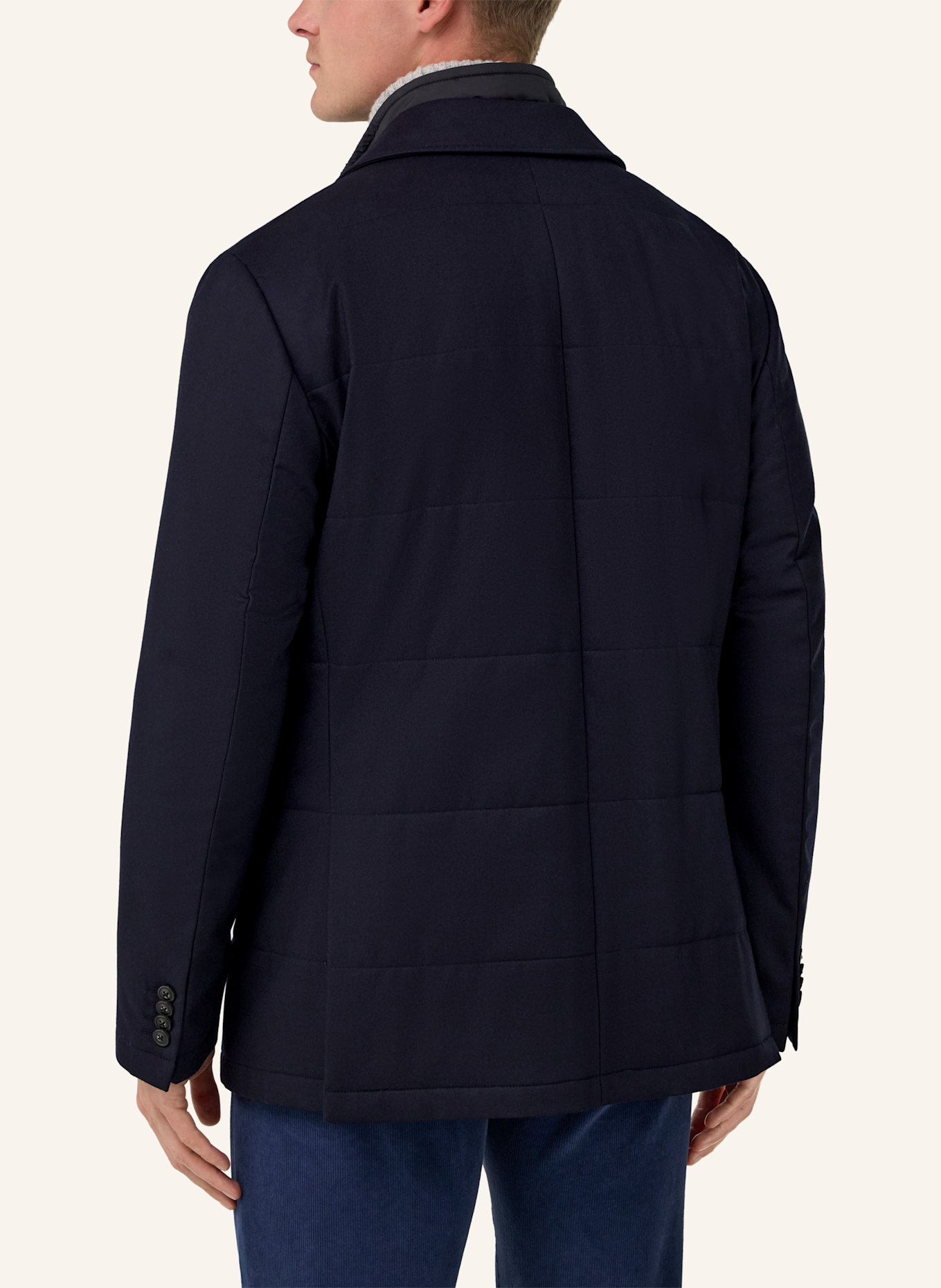 BOGGI MILANO Sakko Regular Fit mit Primaloft®-Isolierung: BLAU