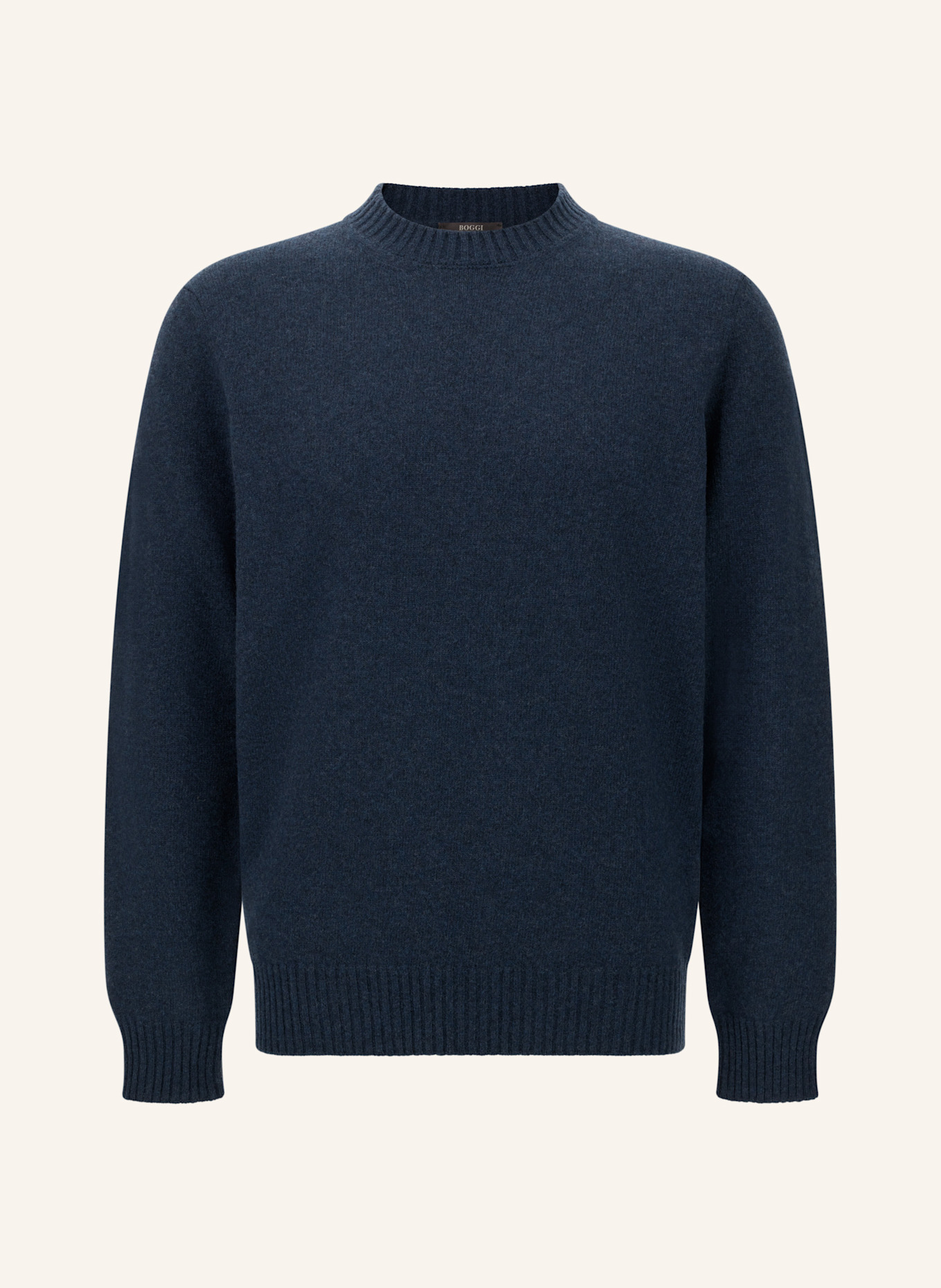 BOGGI MILANO Pullover: BLAU