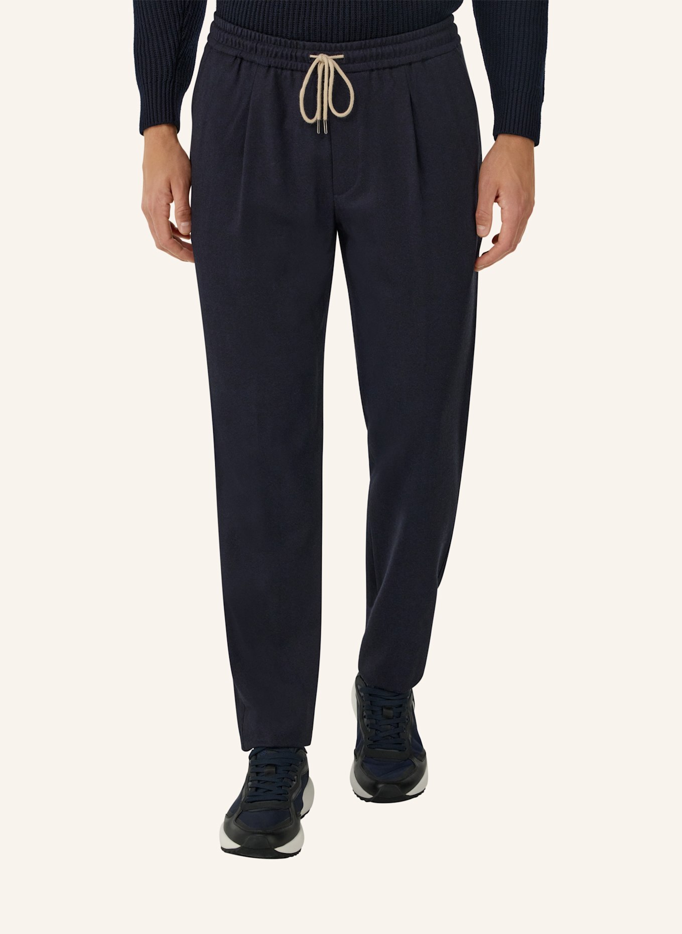 BOGGI MILANO Cordhose: BLAU