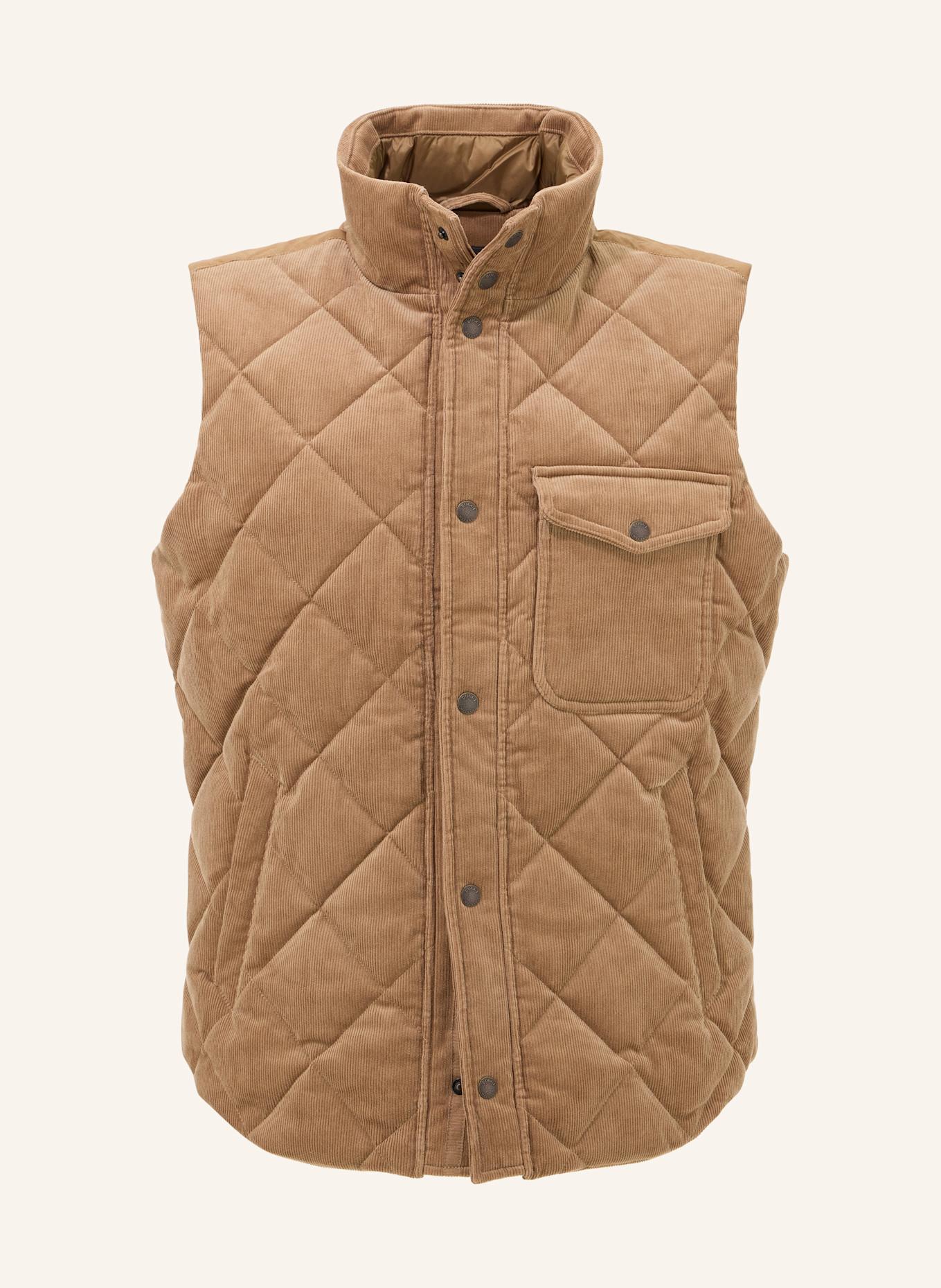 BOGGI MILANO Daunenweste: GRAU