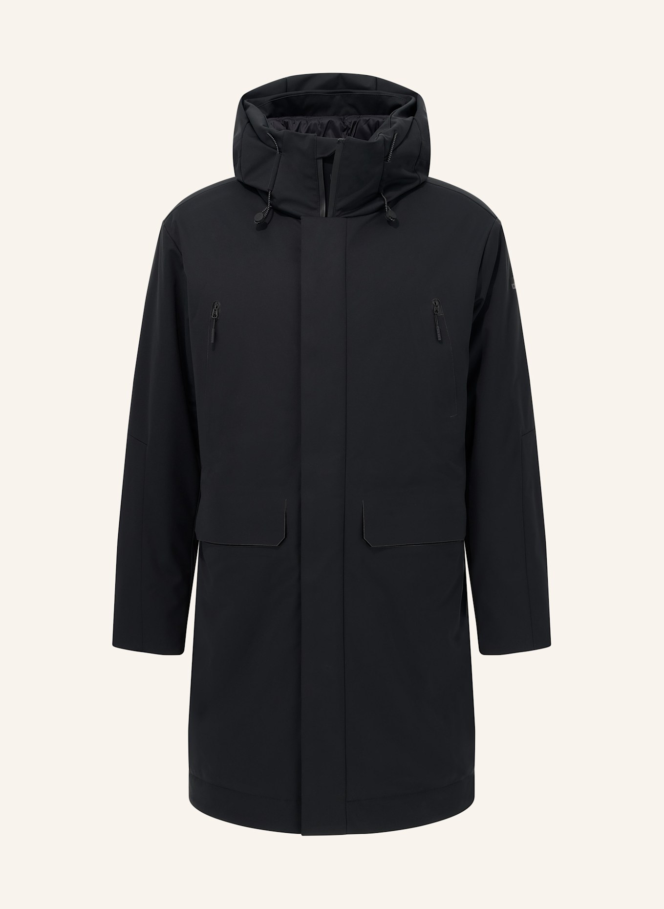 BOGGI MILANO Daunenmantel: SCHWARZ