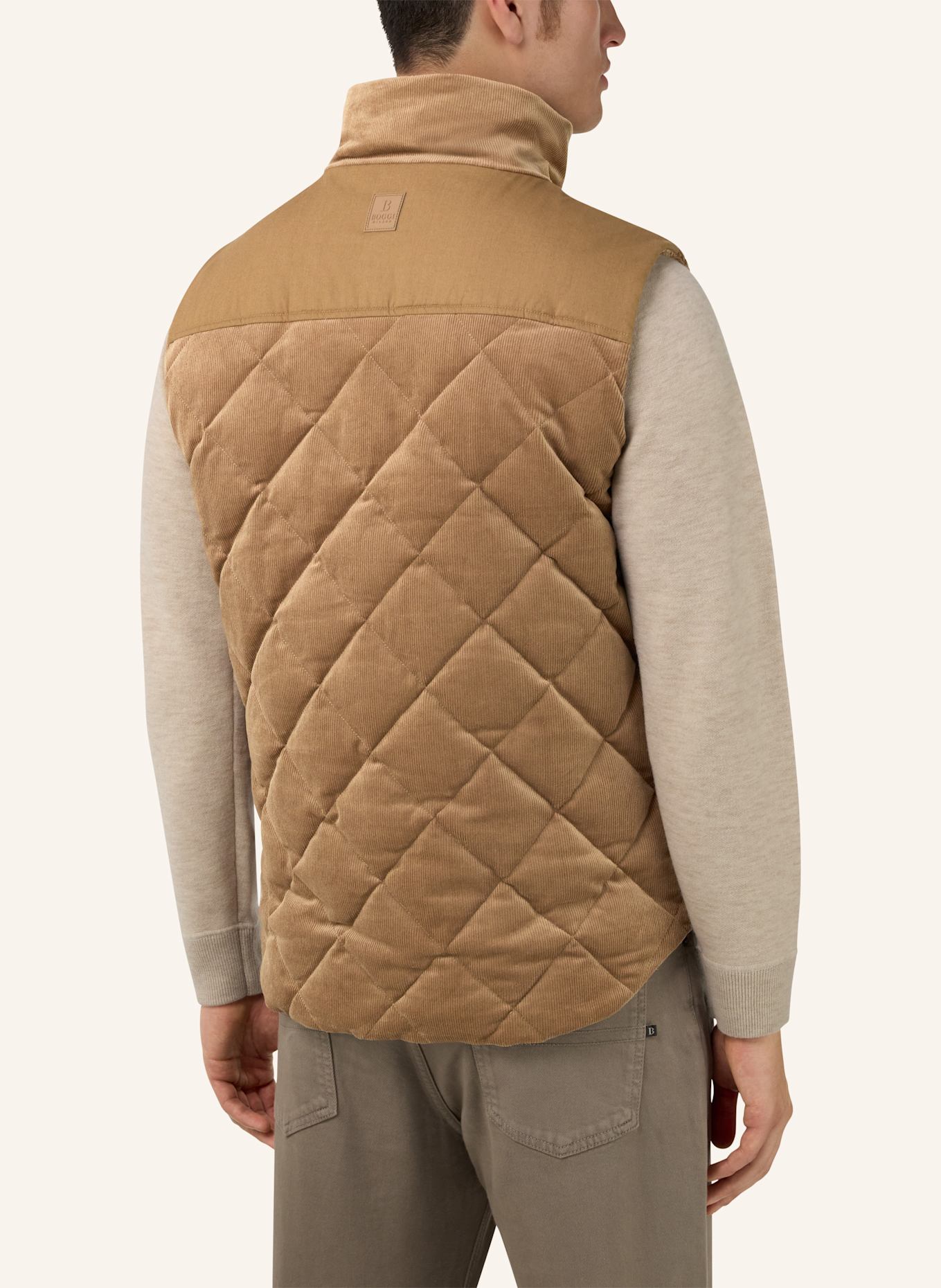 BOGGI MILANO Daunenweste: GRAU