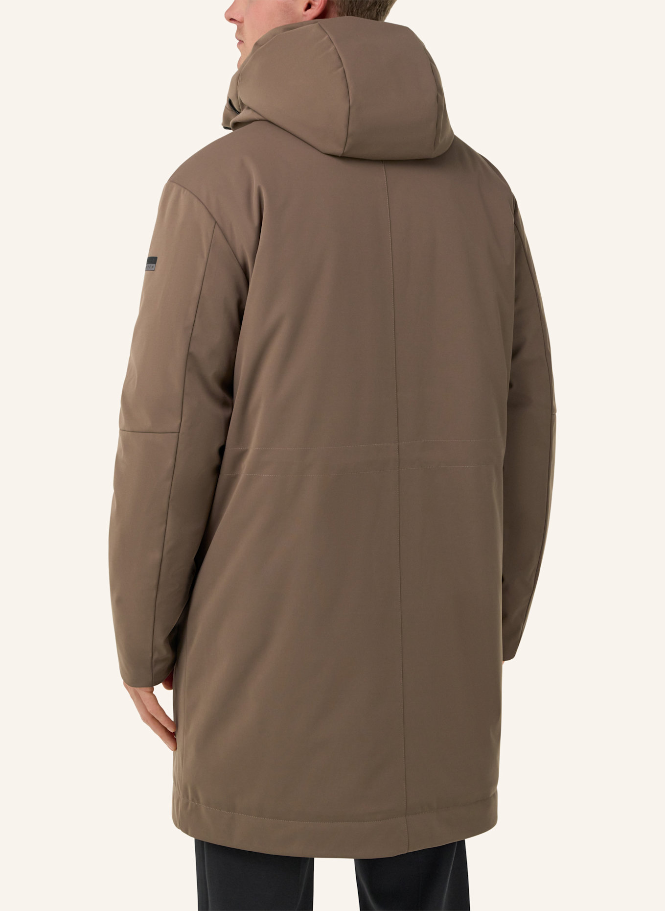 BOGGI MILANO Daunenmantel: BRAUN