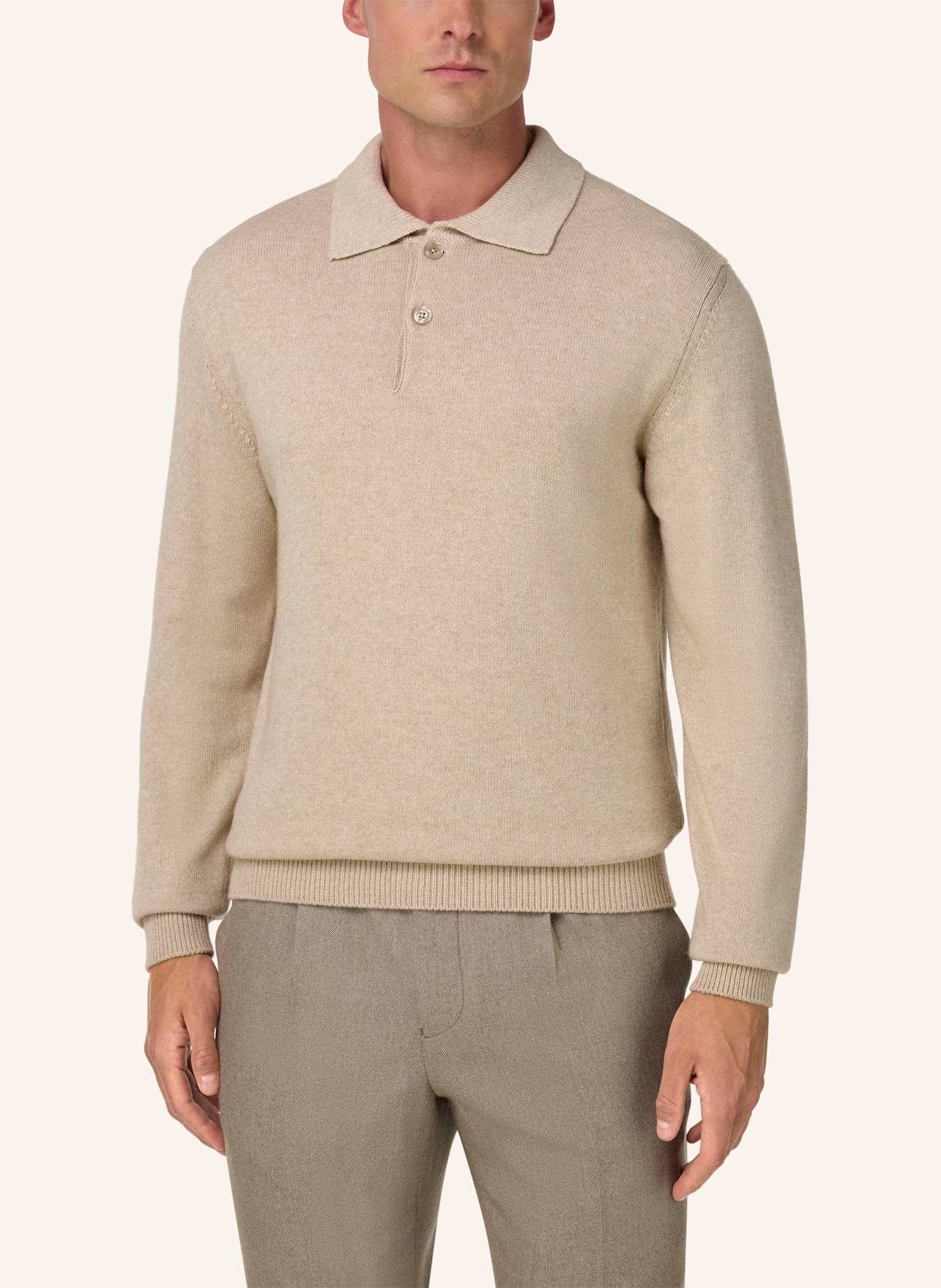 BOGGI MILANO Pullover: BRAUN