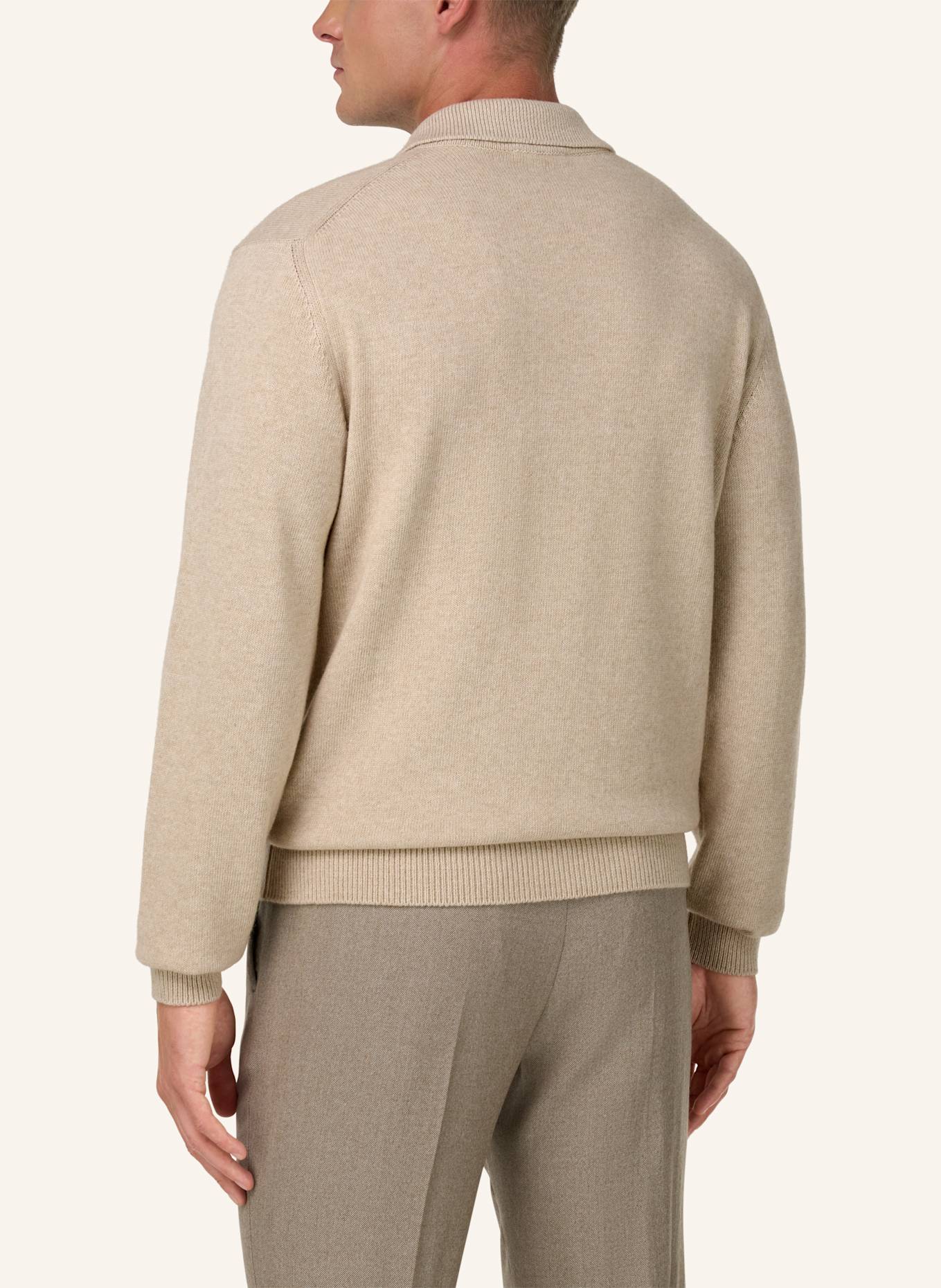 BOGGI MILANO Pullover: BRAUN