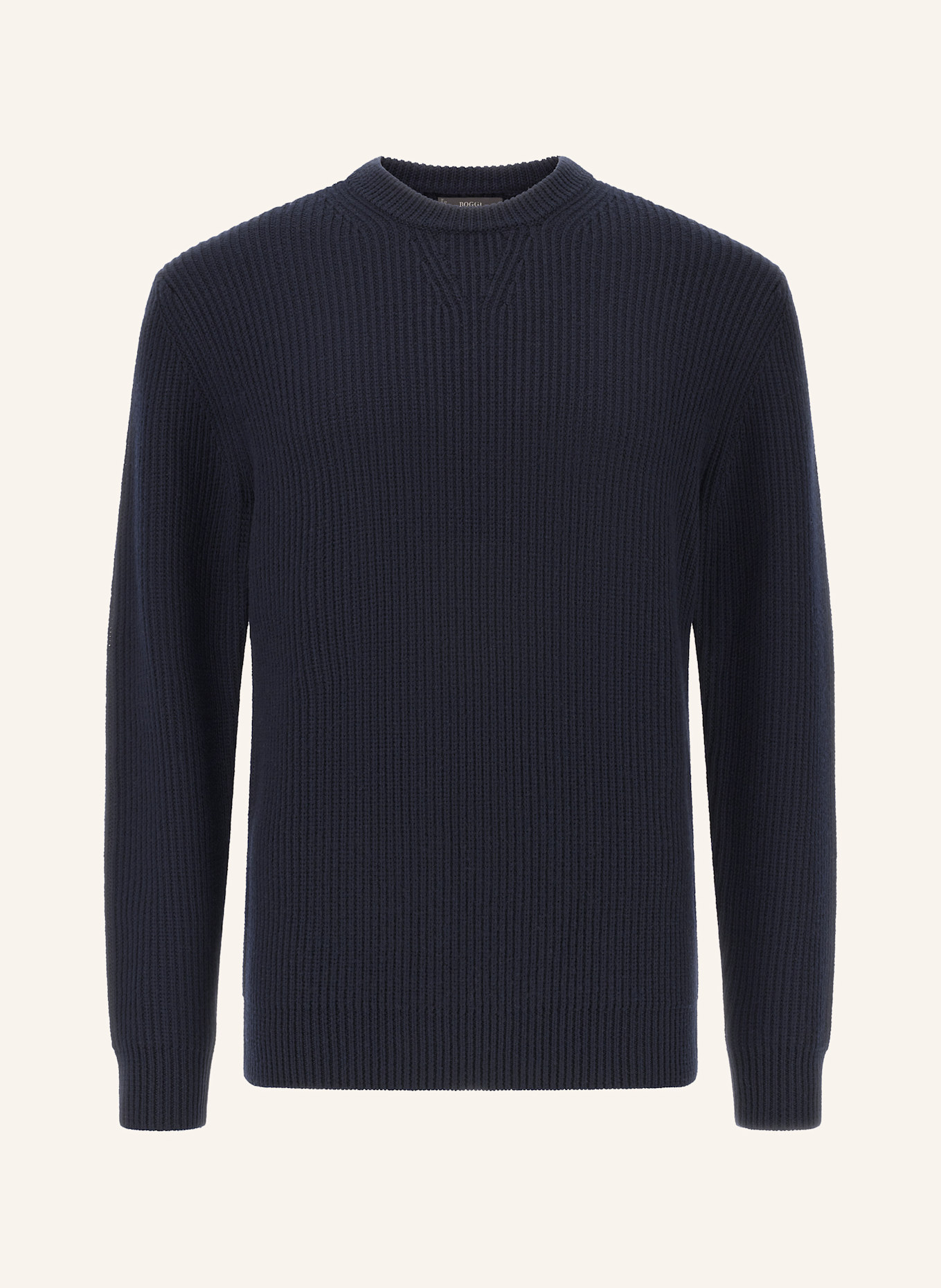 BOGGI MILANO Pullover: BLAU