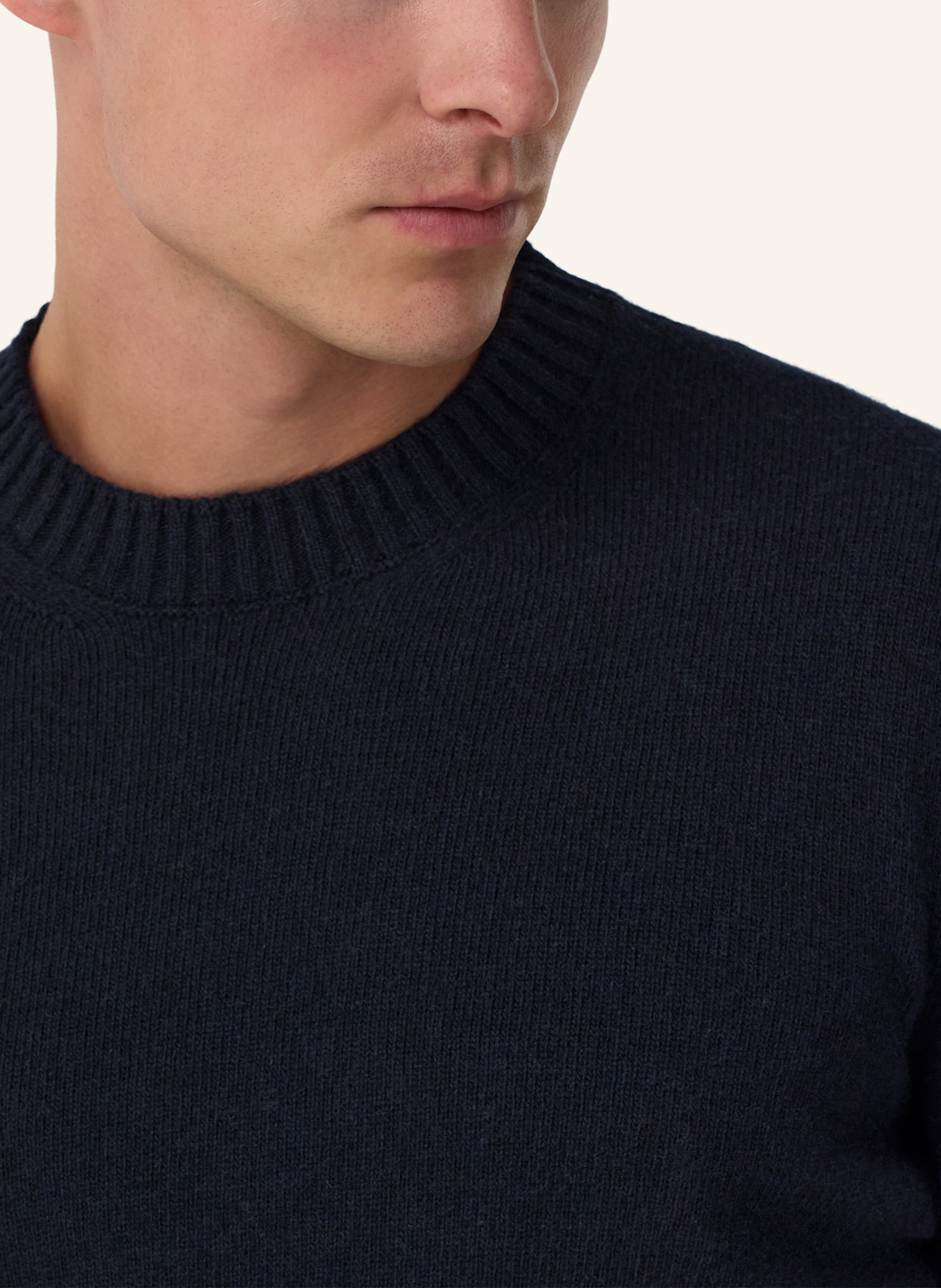 BOGGI MILANO Pullover: BLAU