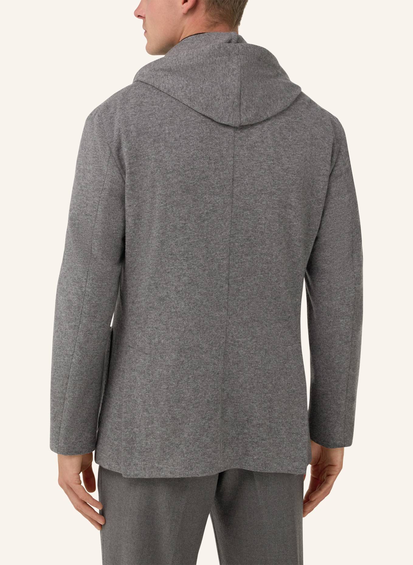 BOGGI MILANO Sweat-Sakko: GRAU