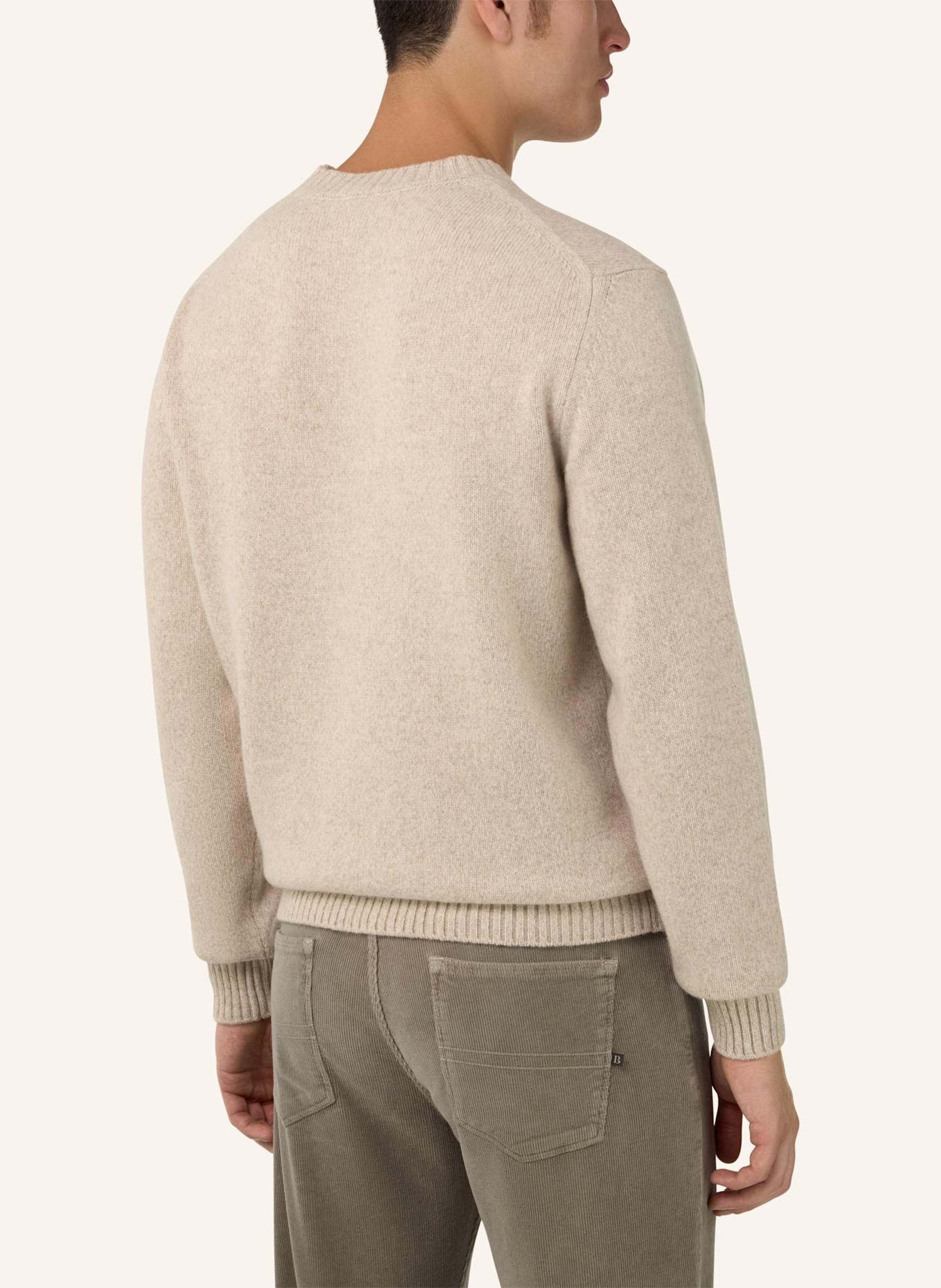 BOGGI MILANO Pullover: BRAUN
